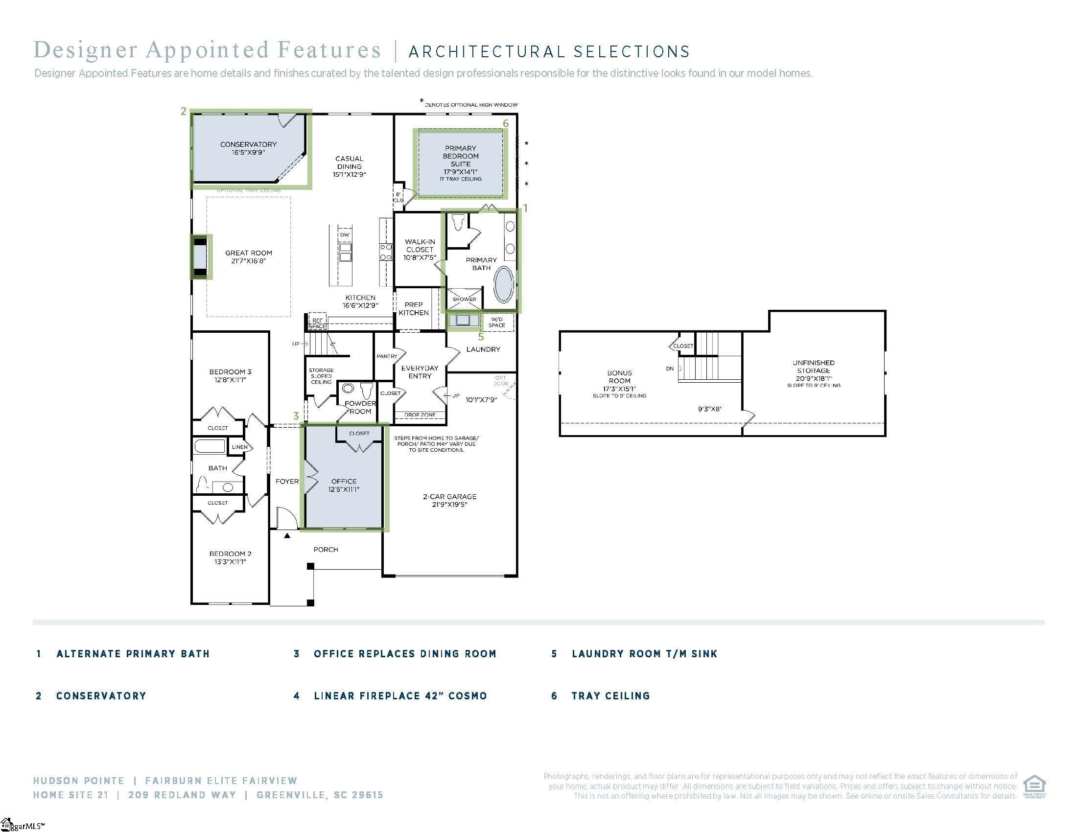 209 Redland Way UNIT Lot21 Fairburn Fairview Greenville, SC 29615