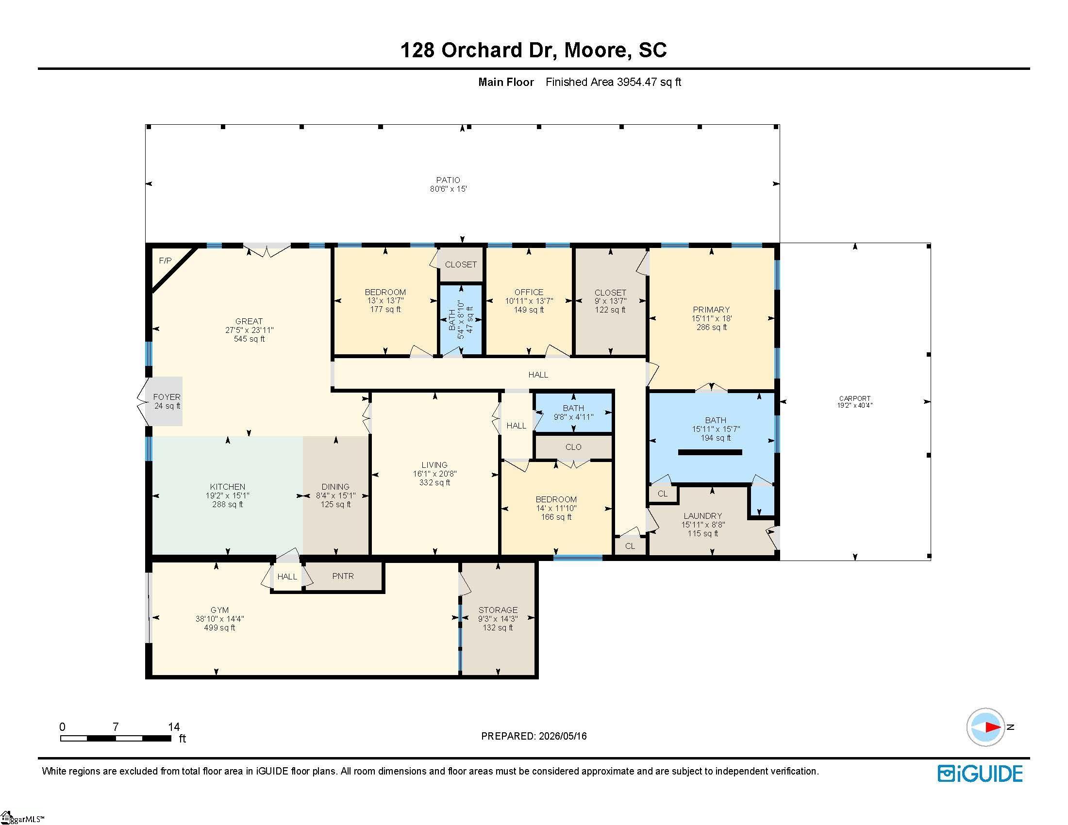 128 Orchard Drive Moore, SC 29369