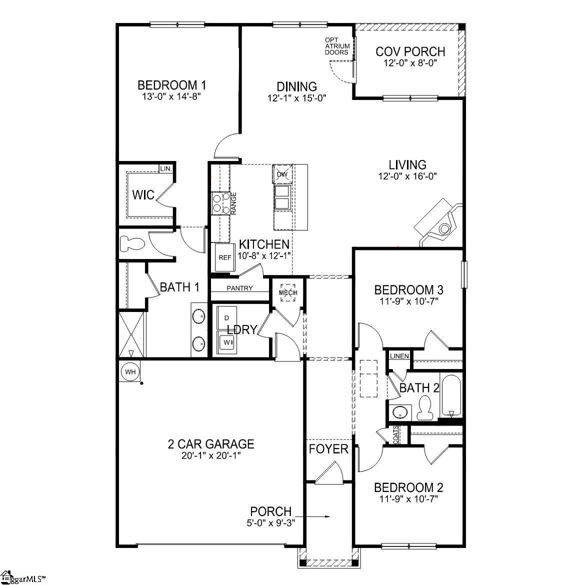 46th image of 605 Bonifay Dr, Fountain Inn, SC 29644 | MLS# 1592476