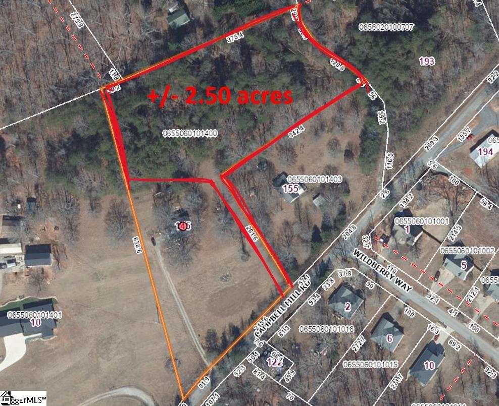 Campbell Mill Road Travelers Rest, SC 29690