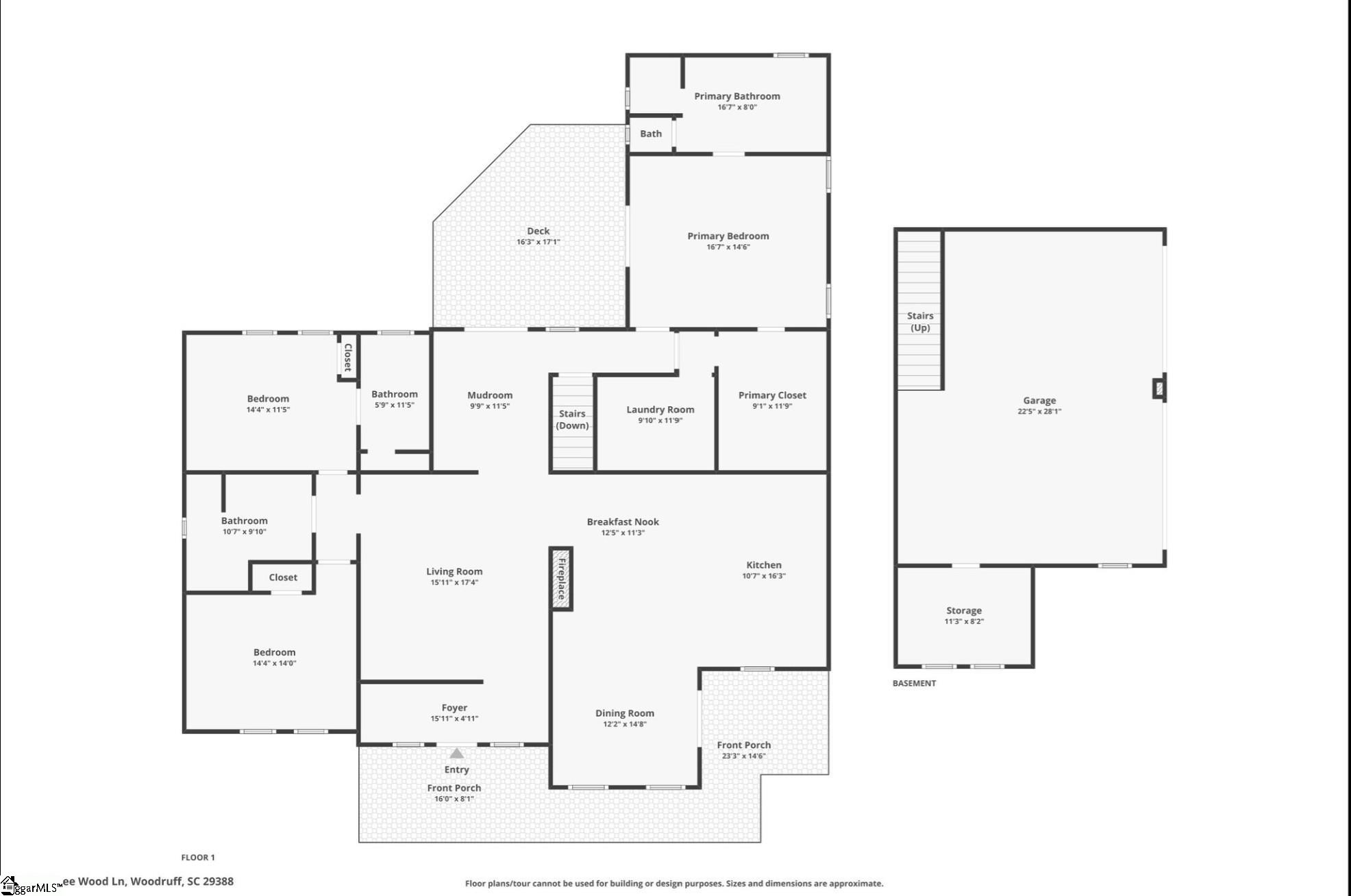 736 Three Wood Lane Woodruff, SC 29388