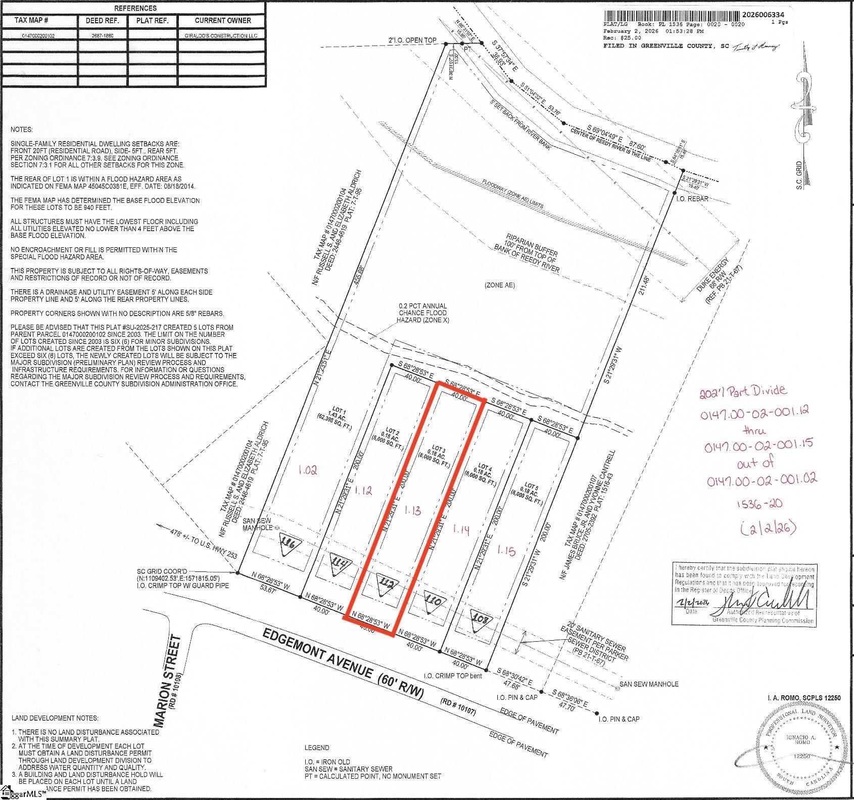 Edgemont Lot C Avenue Greenville, SC 29611