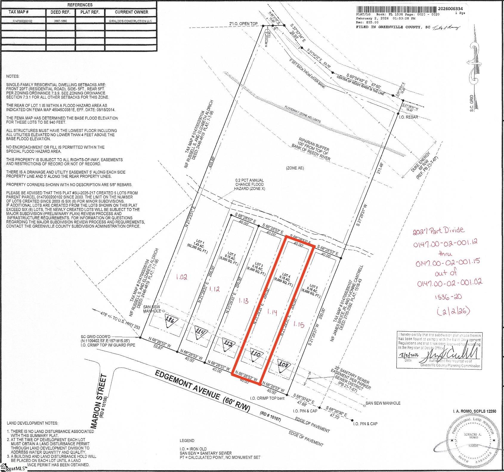 Edgemont Lot D Avenue Greenville, SC 29611
