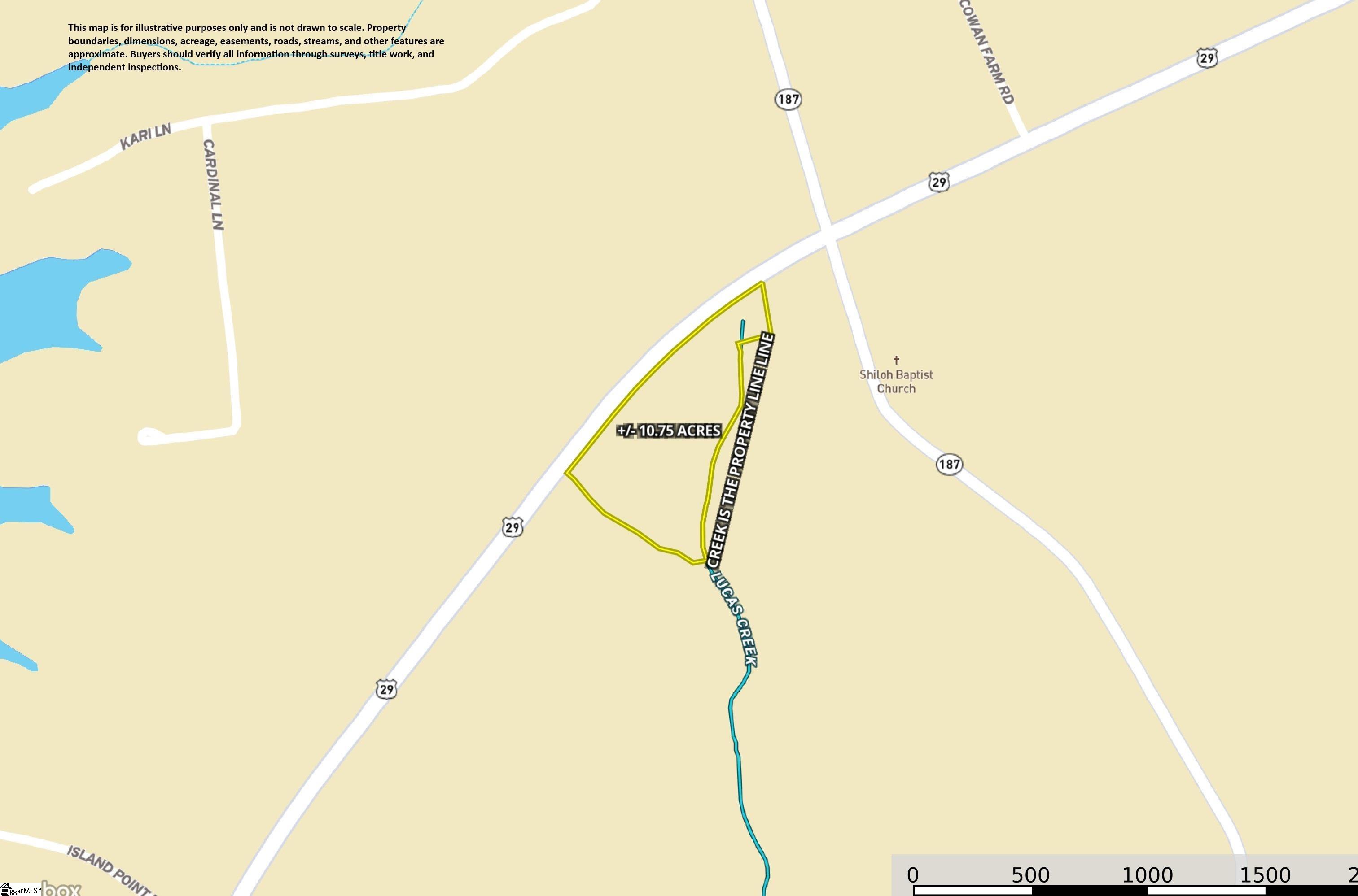 00 Hwy. 29 South Starr, SC 29684