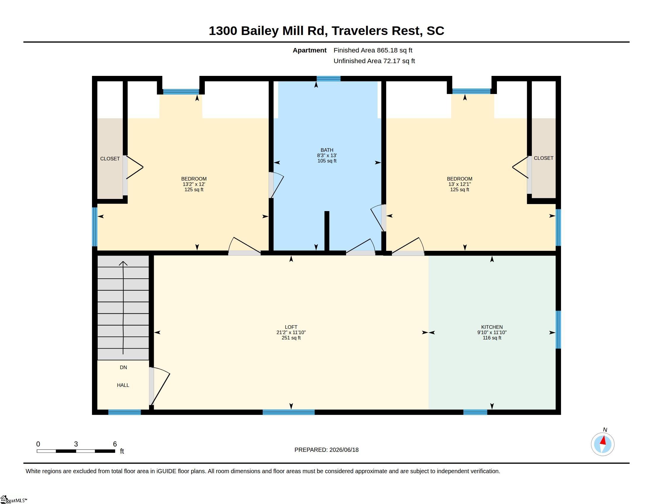 1302 Bailey Mill Road Travelers Rest, SC 29690-9188