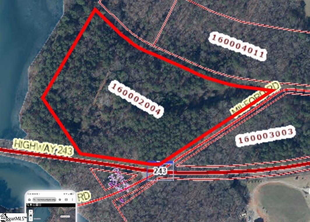 12.3 acres Highway Townville, SC 29689