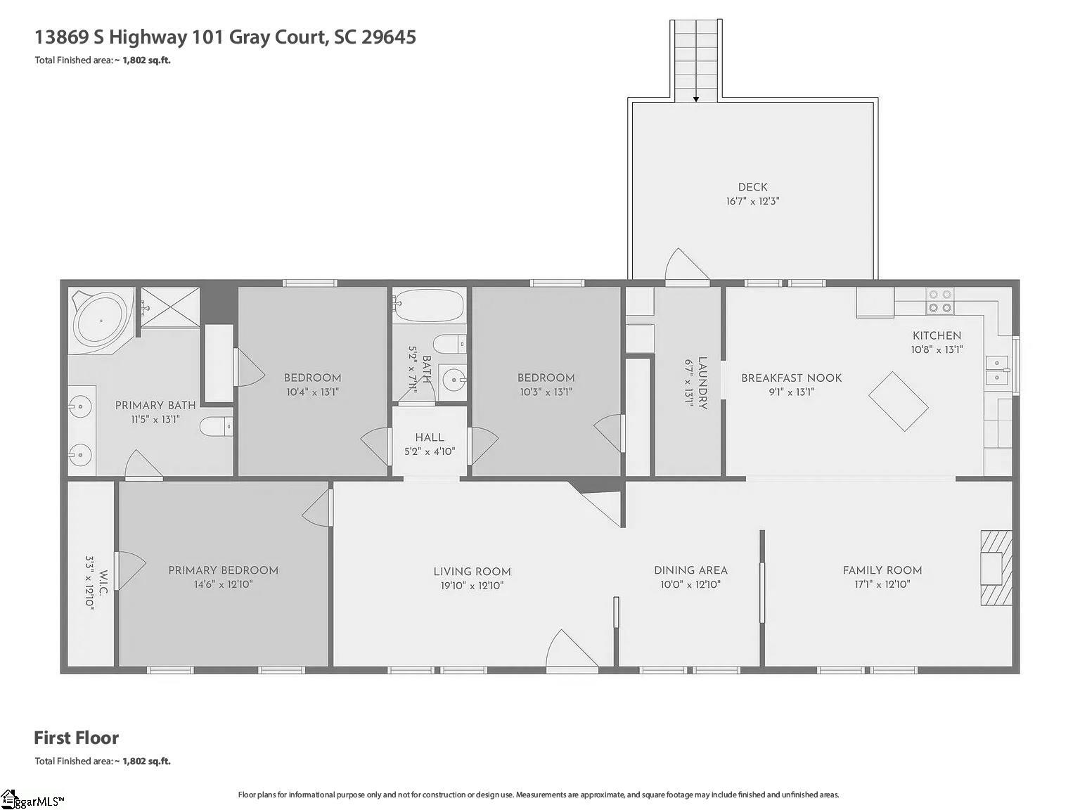 13869 S Highway 101 Gray Court, SC 29645