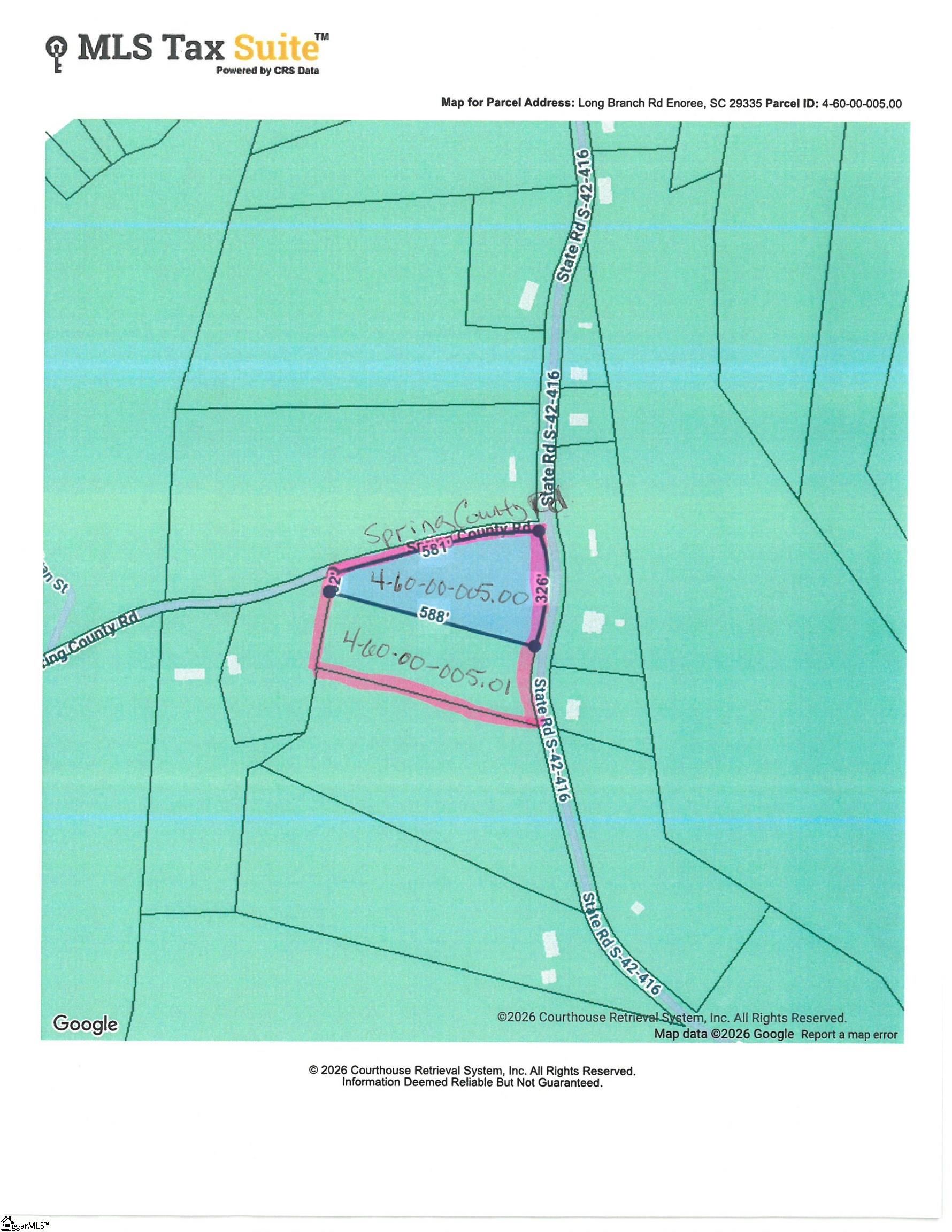 Long Branch Road Enoree, SC 29335
