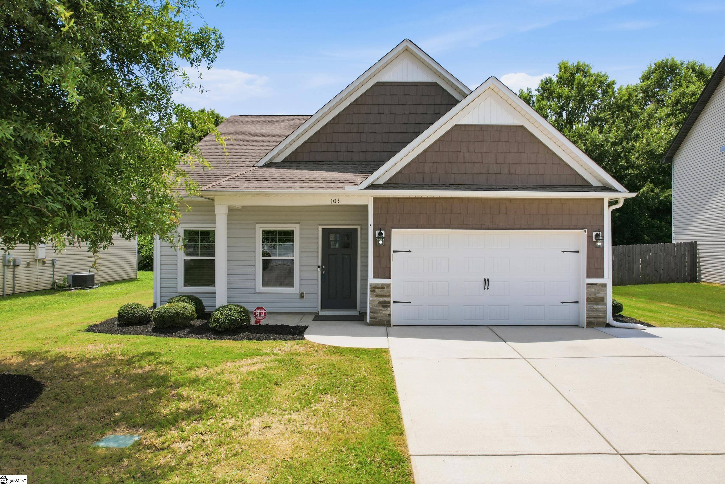 103 Chadmore Street Simpsonville, SC 29681