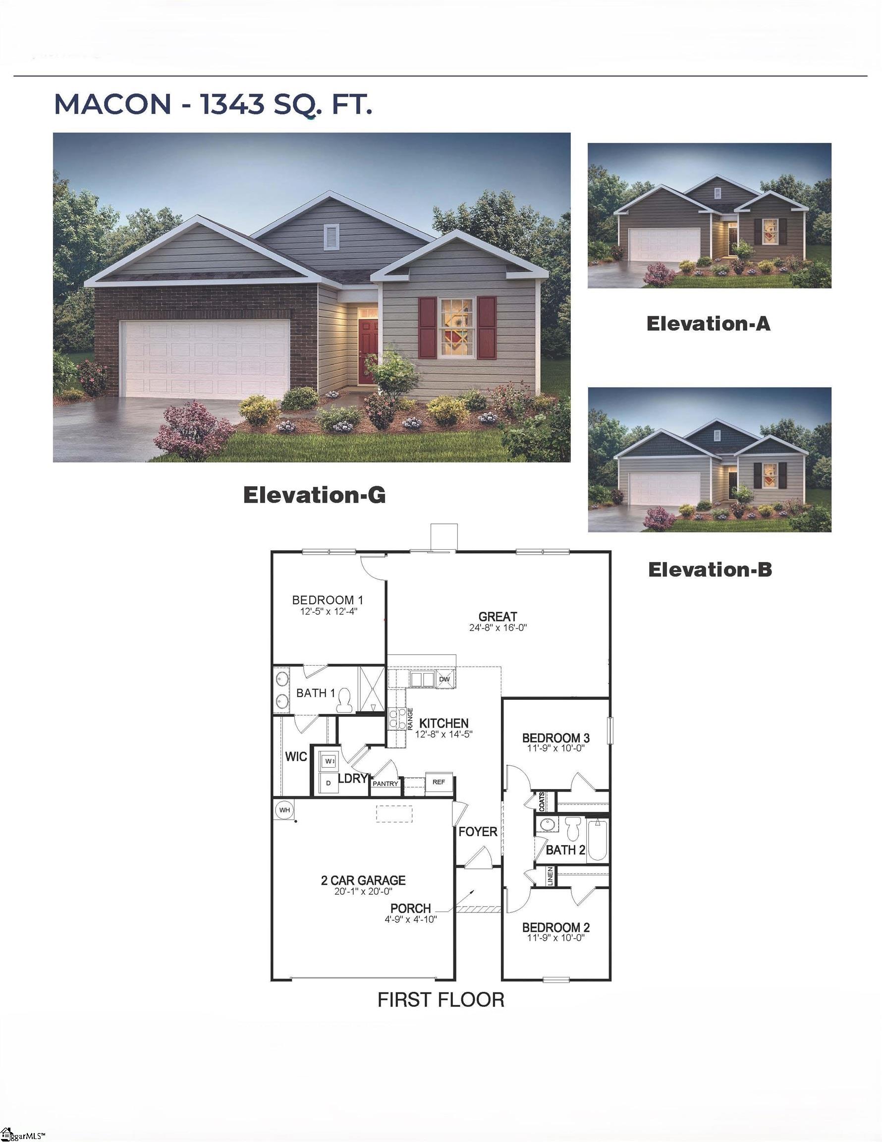 588 Sunfire Street Woodruff, SC 29388