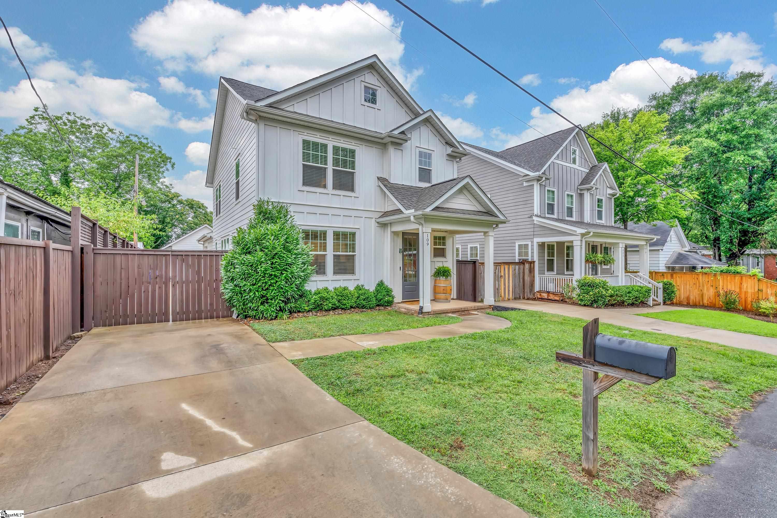 109 David Street Greenville, SC 29609