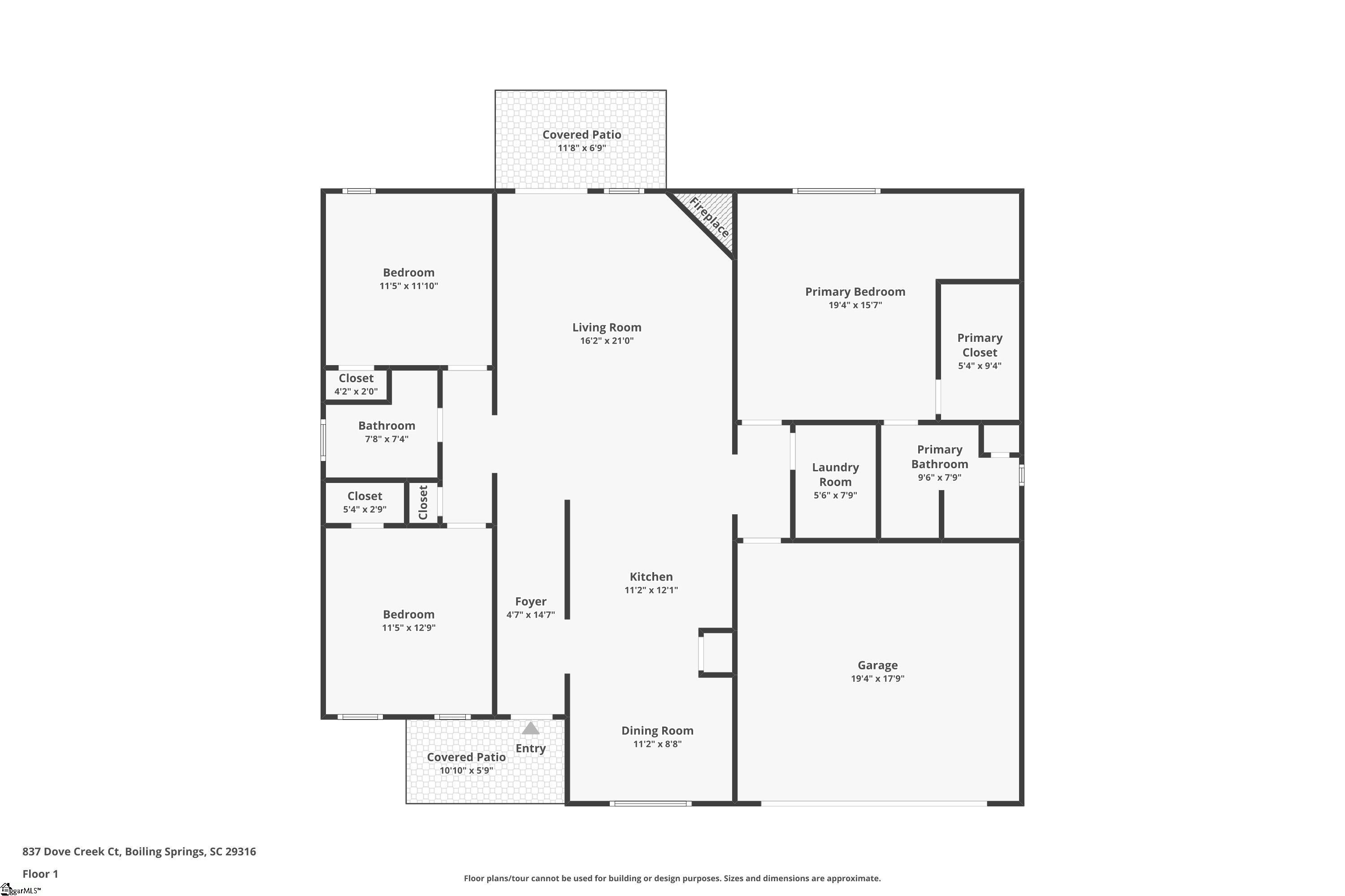837 Dove Creek Court Boiling Springs, SC 29316