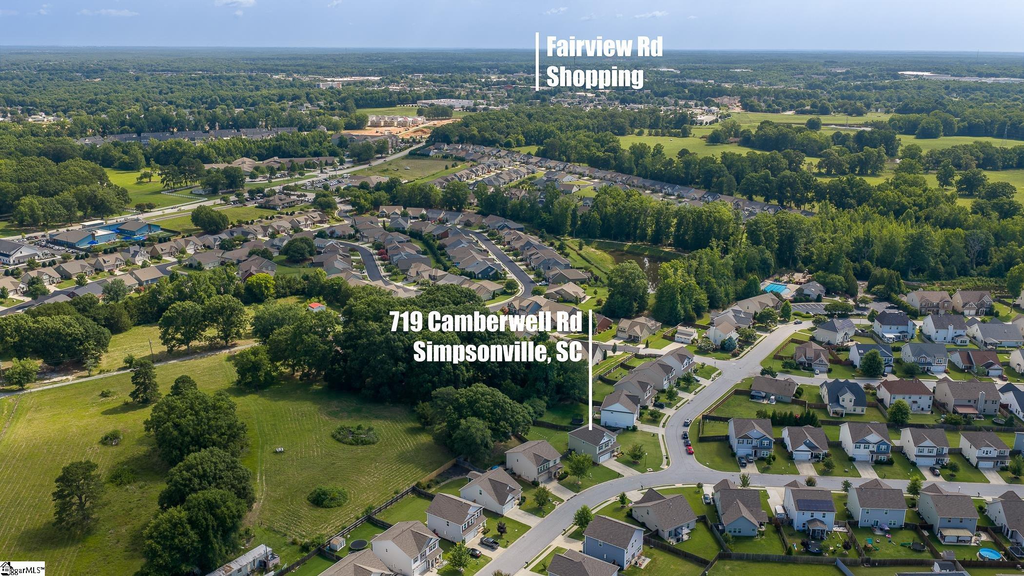 719 Camberwell Road Simpsonville, SC 29680
