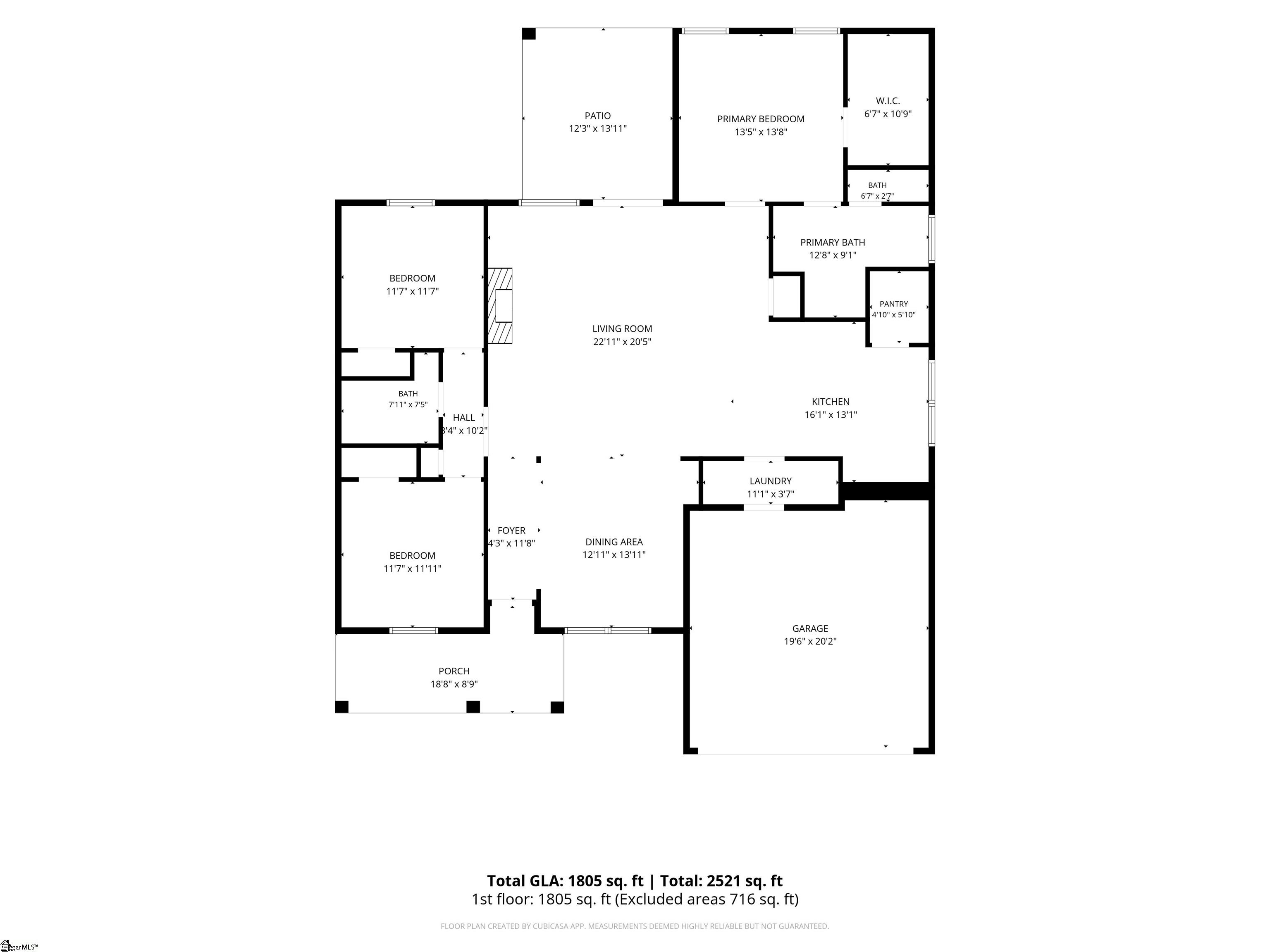 38th image of 100 Callongton Dr, Piedmont, SC 29673 | MLS# 1597519