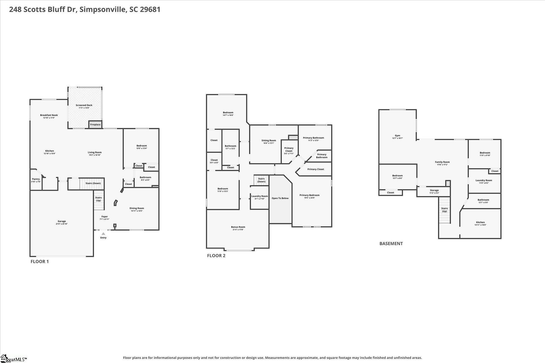 248 Scotts Bluff Drive Simpsonville, SC 29681