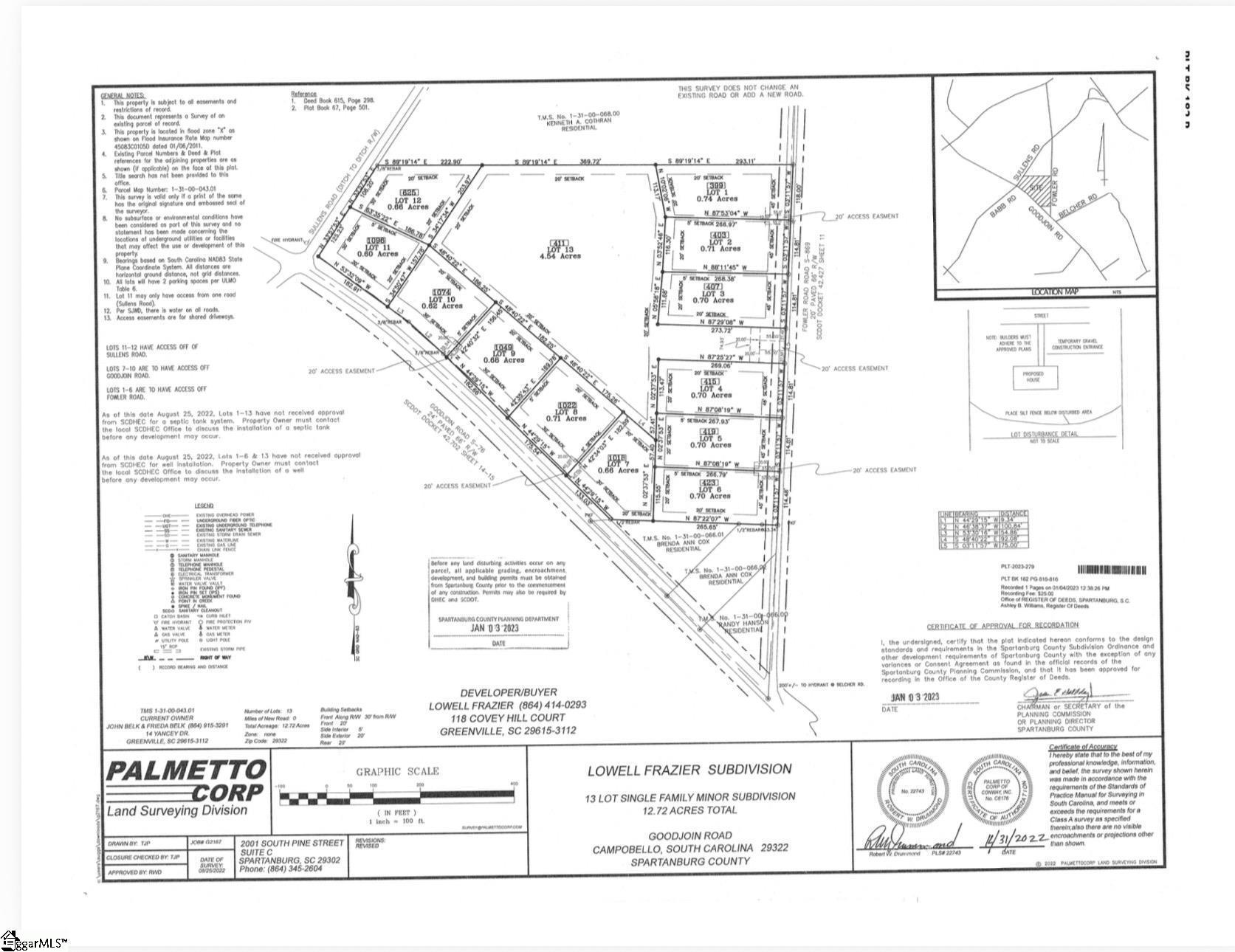1048 Goodjoin Road, Campobello SC 29332