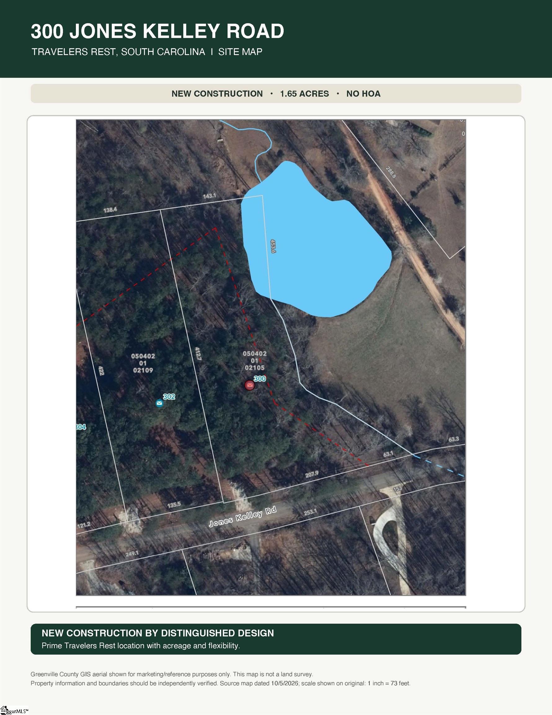 Photo 3 of Single family home for sale at 300 Jones Kelley Rd, Travelers Rest, SC 29690 | MLS# 1605762 | Listing updated on 2026-10-05