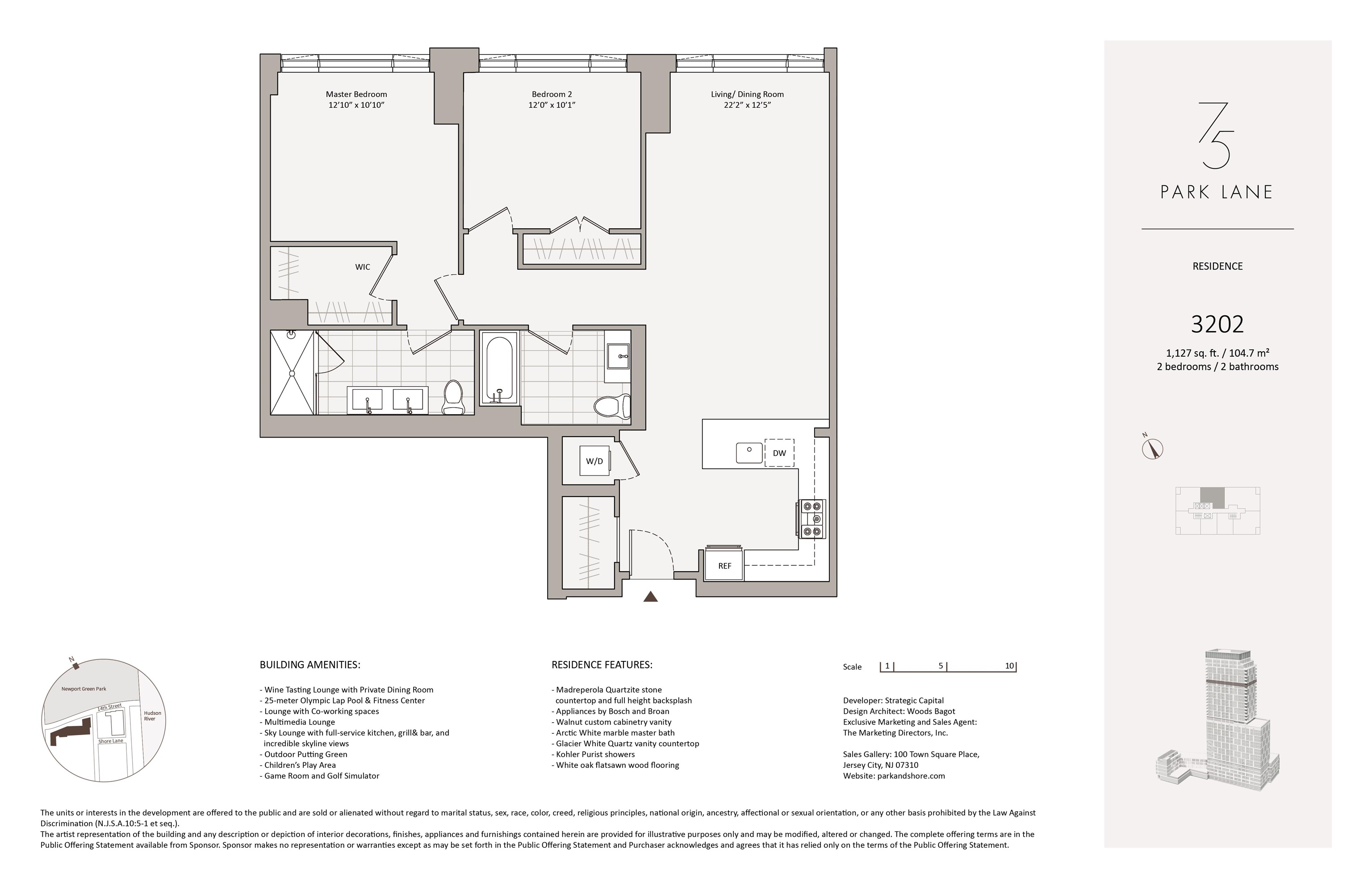 75 PARK LANE SOUTH #3202