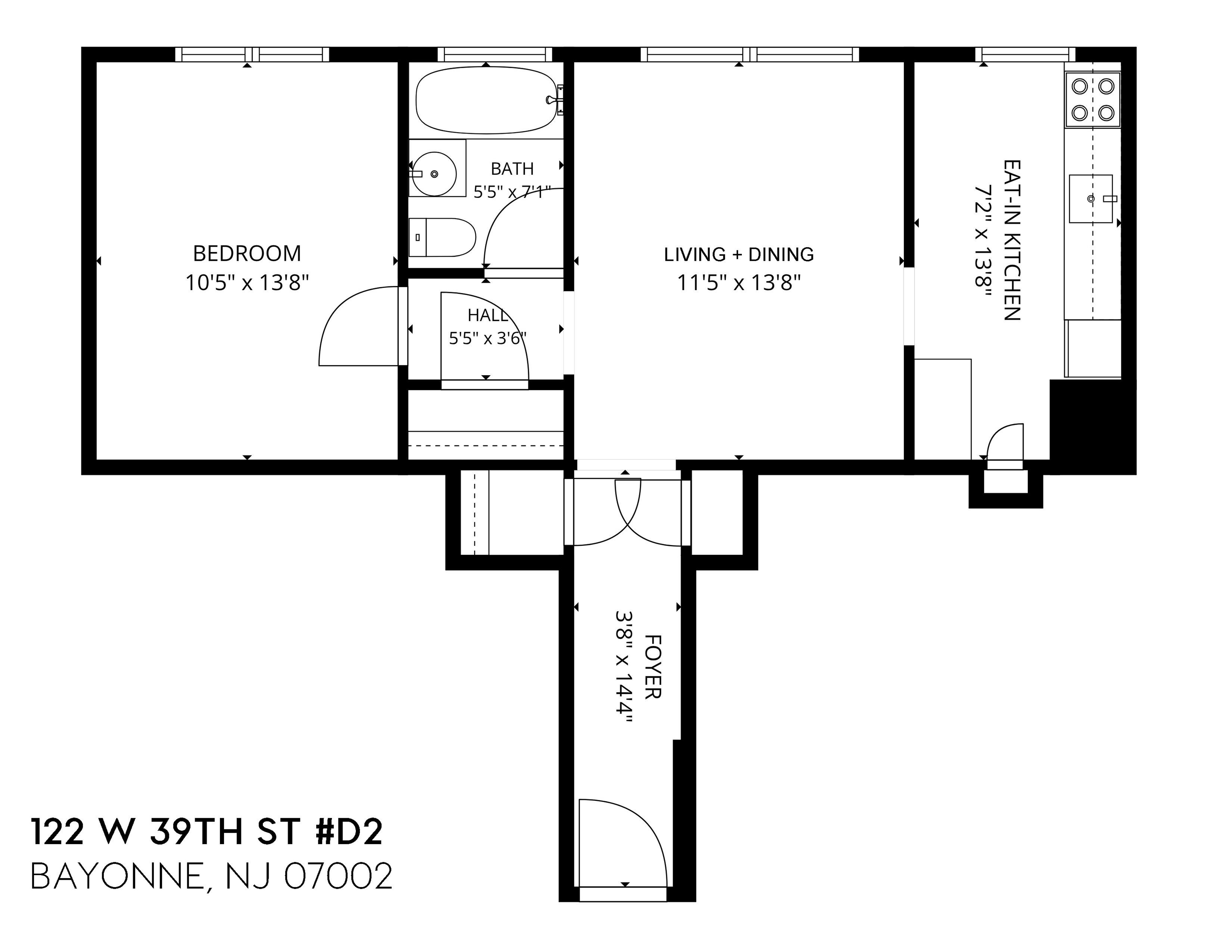 122 WEST 39TH ST #D2