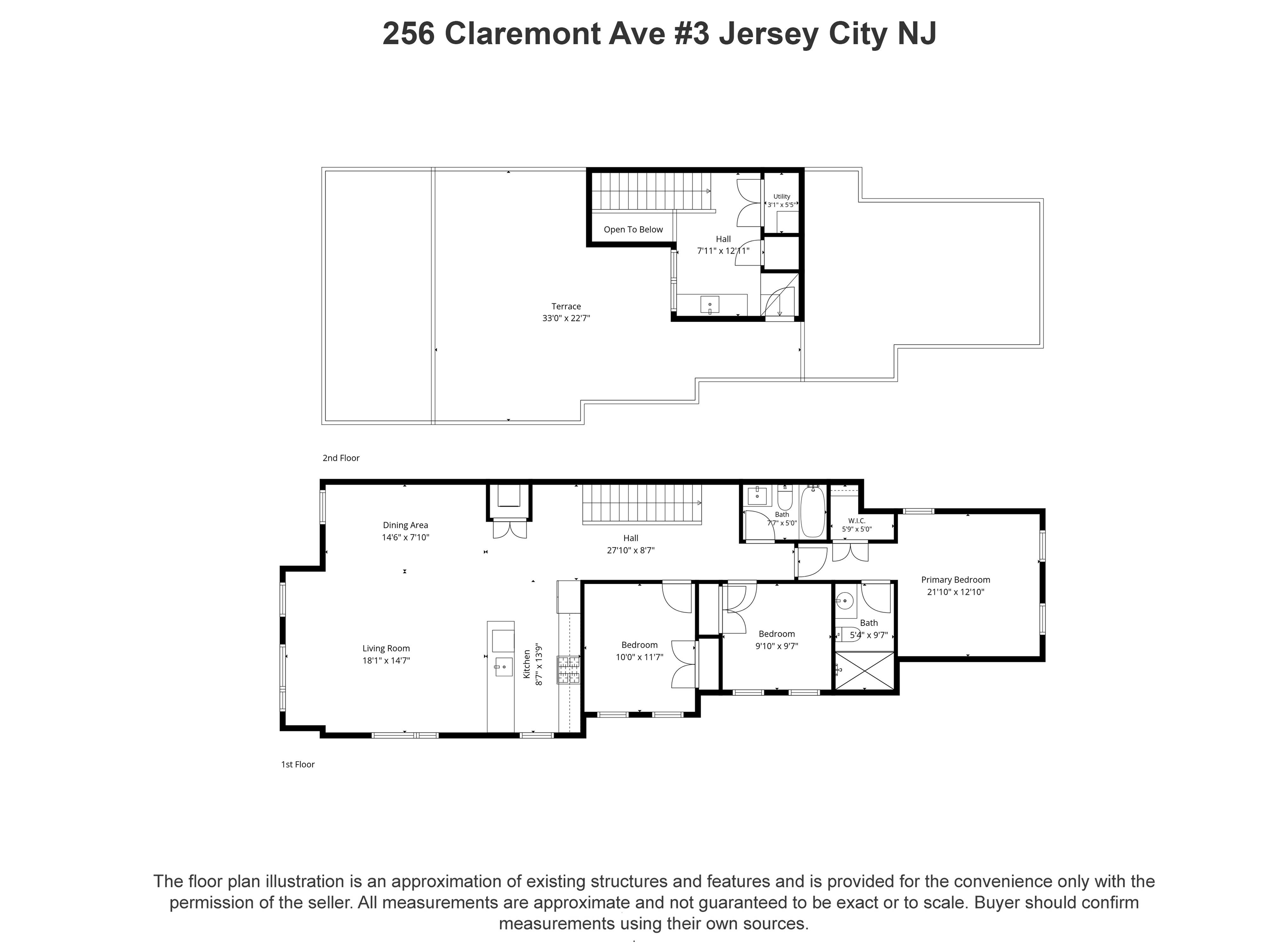256 CLAREMONT AVE #3