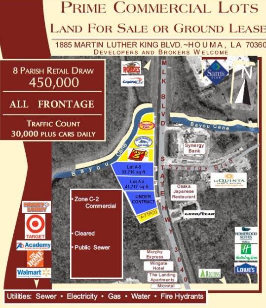 1885 MARTIN LUTHER KING Boulevard, Houma, LA 70360
