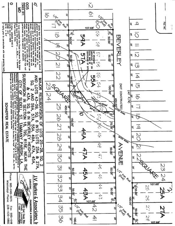 Lots 1-34 EAST Street, Slidell, LA 70461