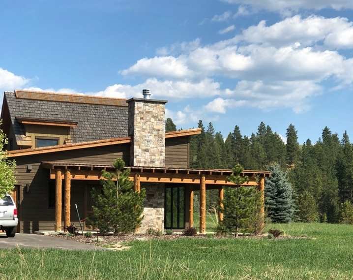 Resort home on the 9th Green.