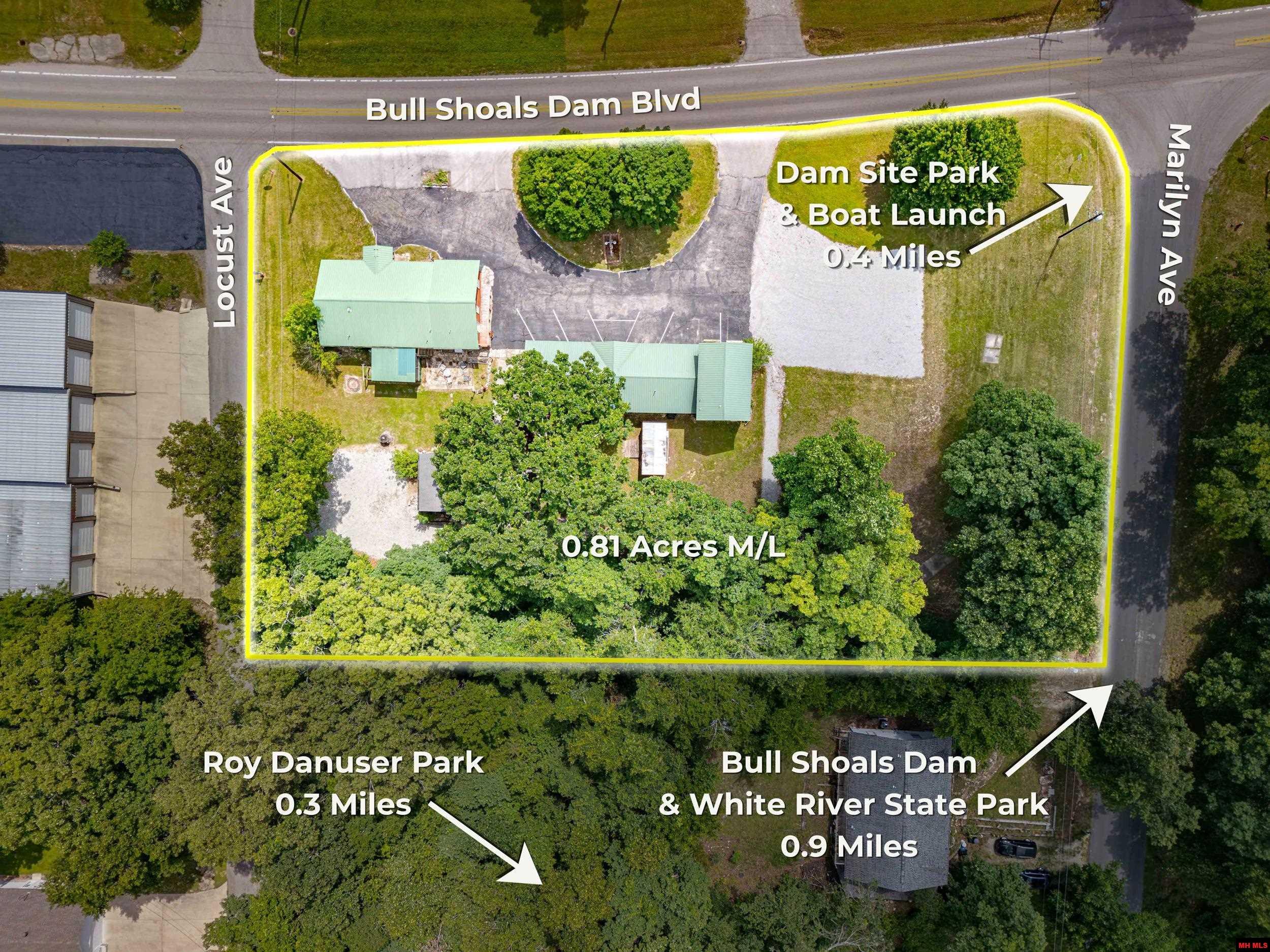 1203 BULL SHOALS DAM BOULEVARD Bull Shoals, AR