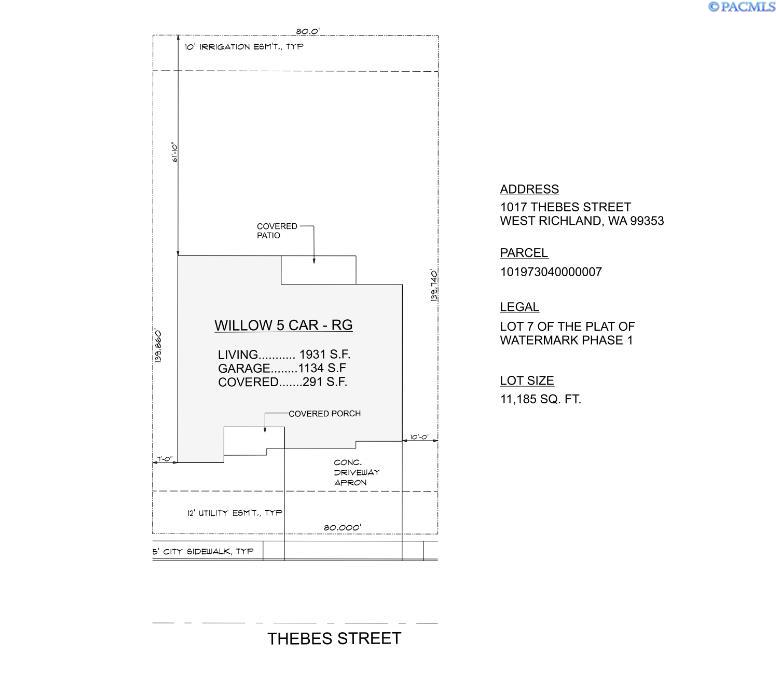 1017 Thebes St, West Richland, WA 99353