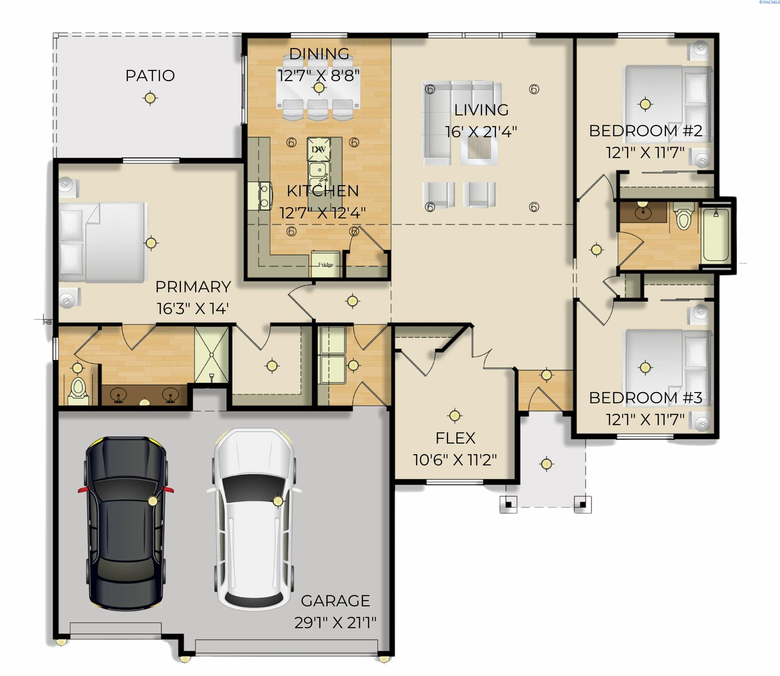 6801 Road 105 Presale Phase 3 Lot 24, Pasco, WA 99301