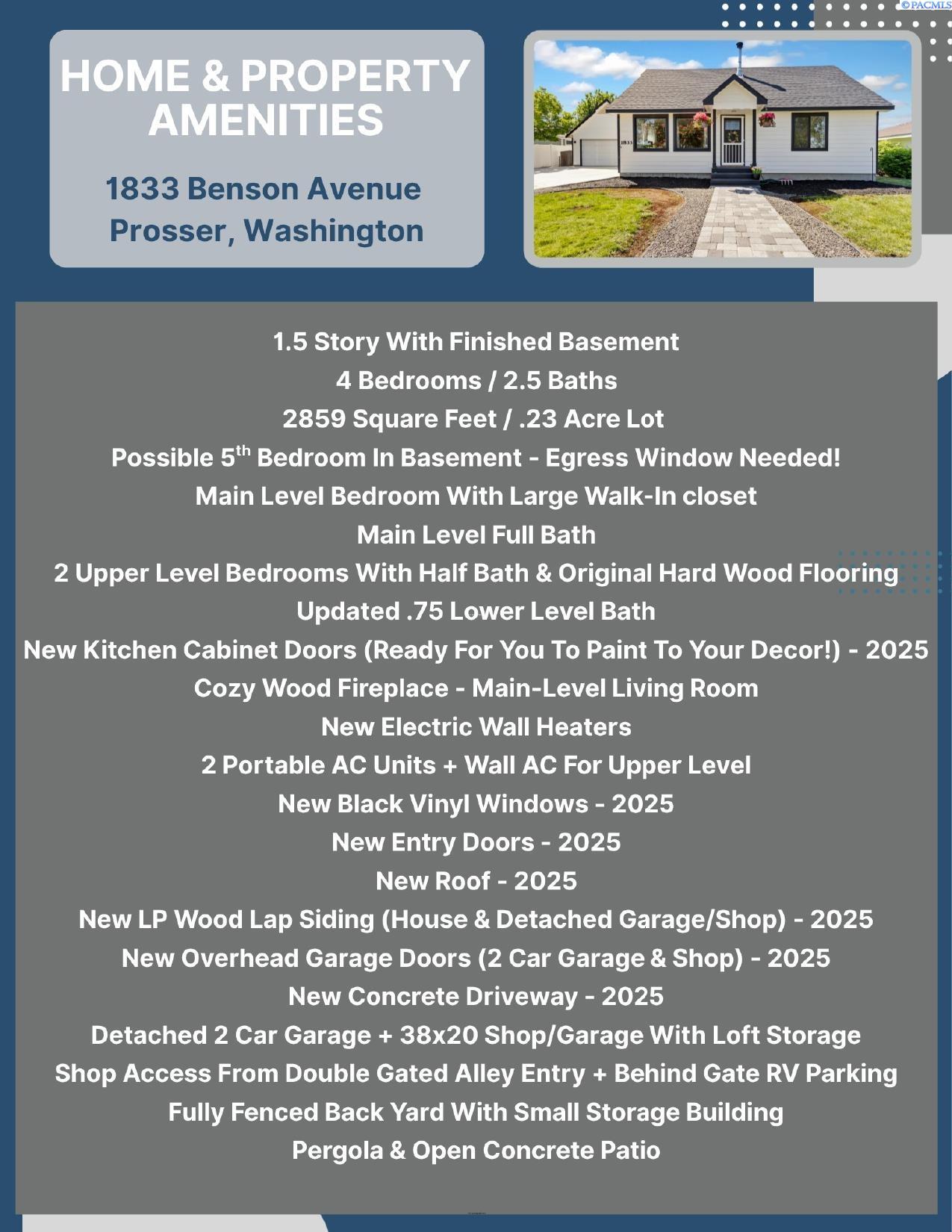 1833 Benson Ave, Prosser, WA 99350