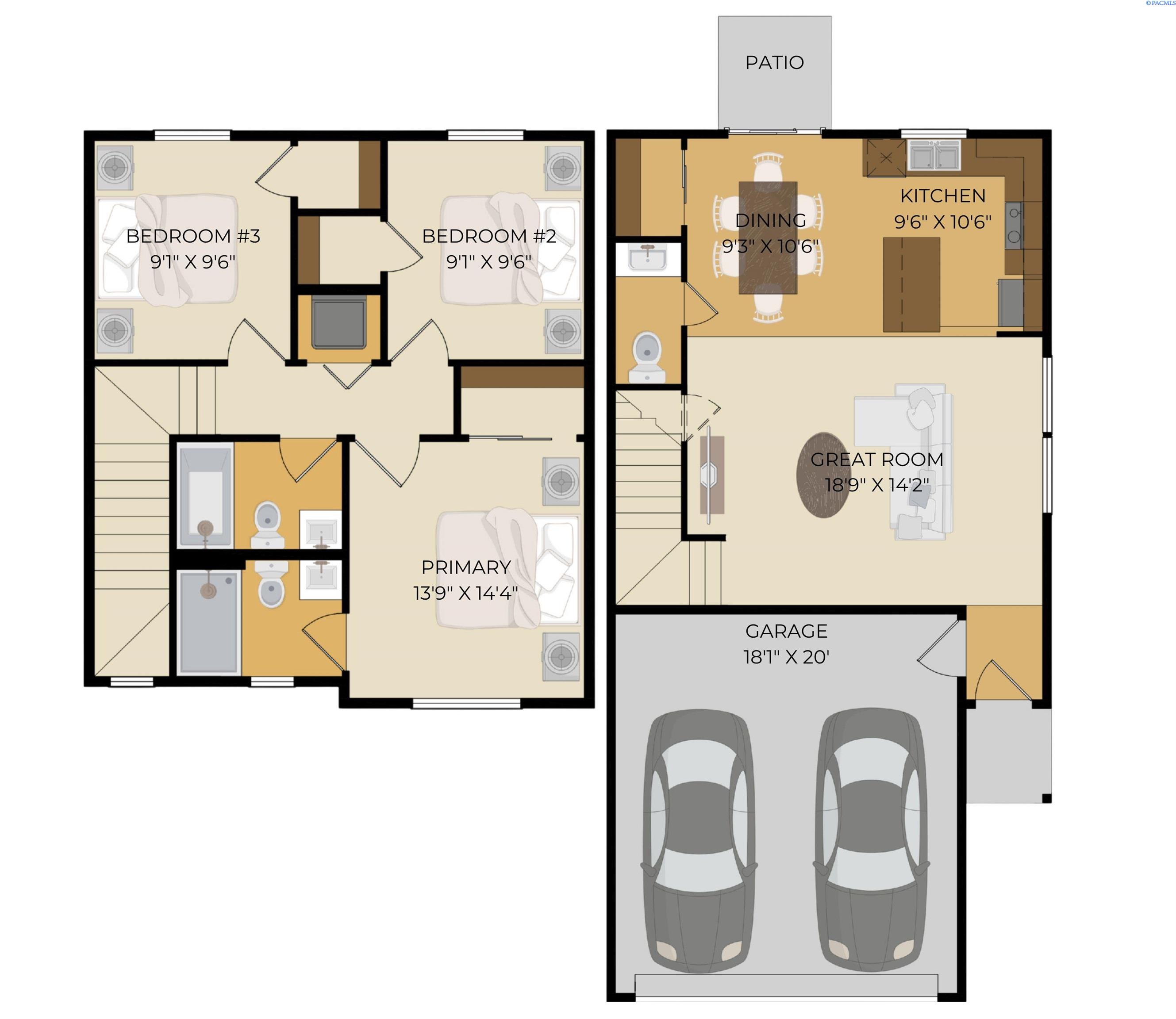 10418 Clearwater Dr, Kennewick, WA 99336