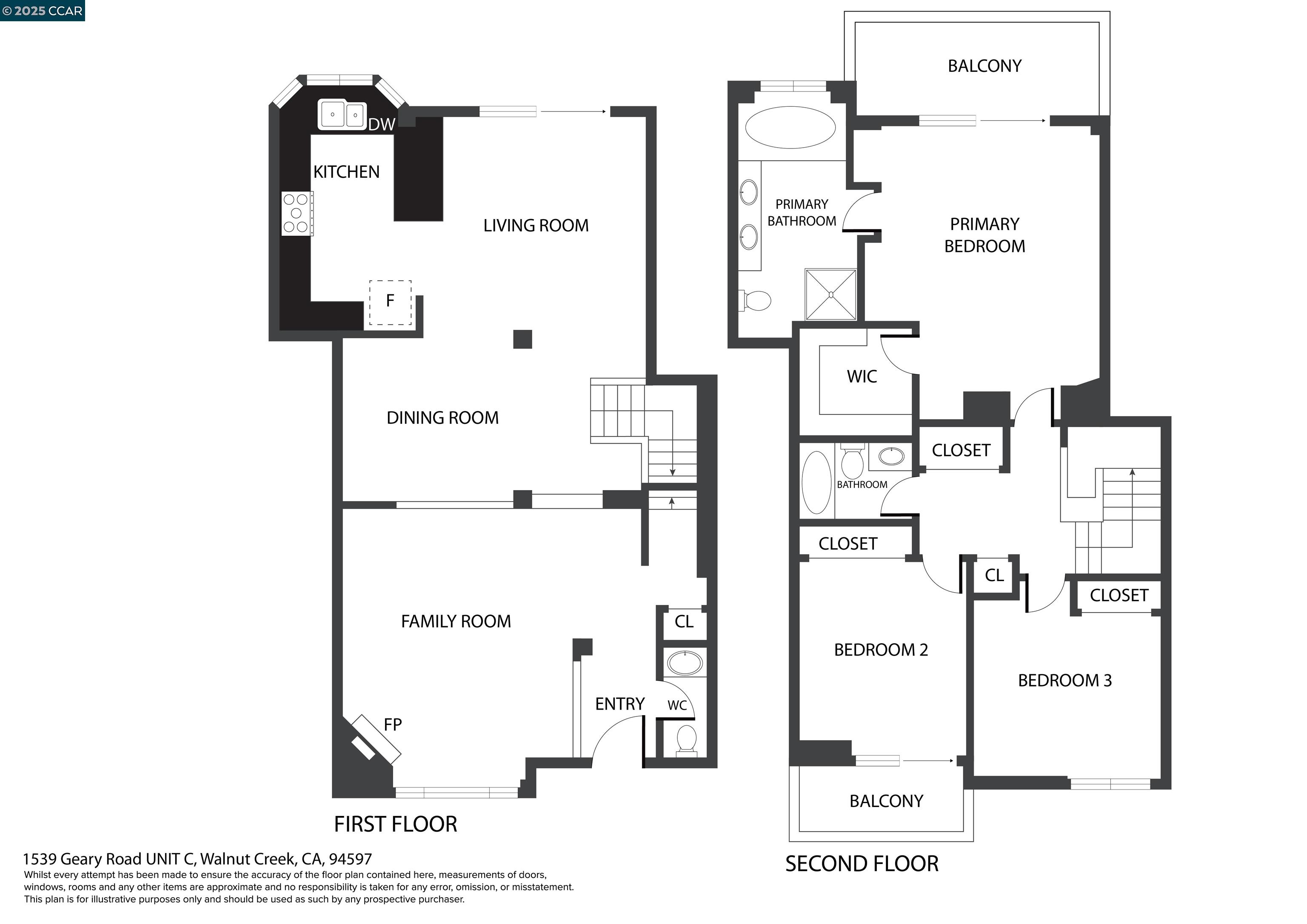 1539 Geary Rd UNIT C, Walnut Creek, CA, 94597