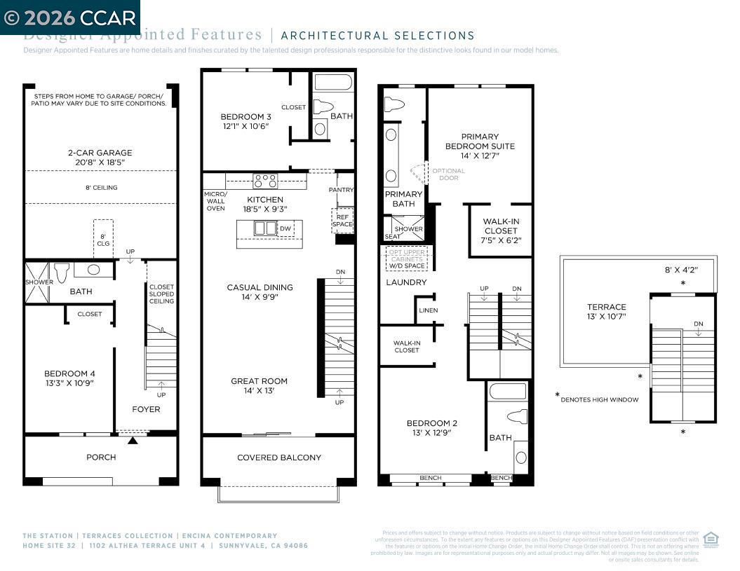 Detail Gallery Image 26 of 36 For 1102 Althea Terrace #4,  Sunnyvale,  CA 94086 - 4 Beds | 4 Baths