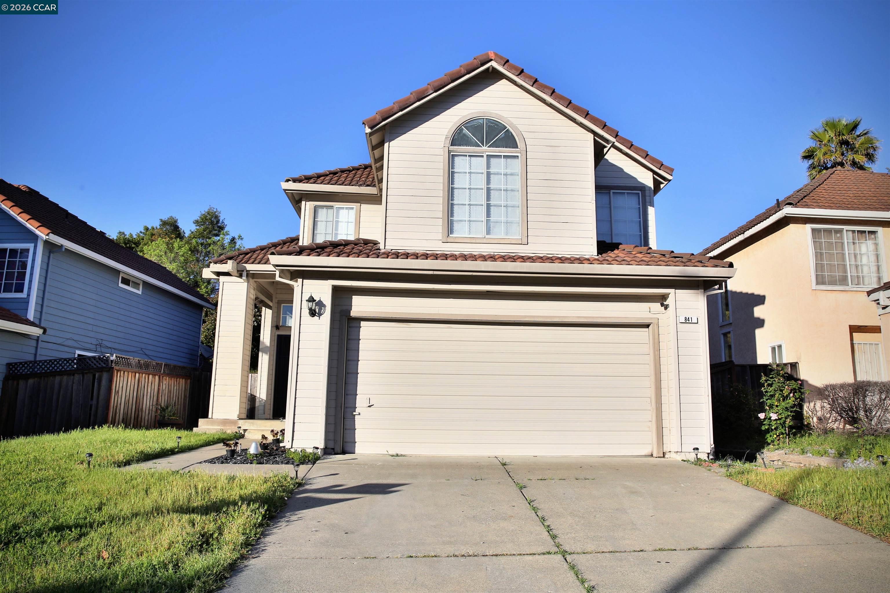 Price Improvement! This spacious, 3 bedroom, 2.5 bathroom home is ideally located in a quiet neighborhood in between American Canyon and Benicia. Only minutes away from the Vallejo Ferry, Six Flags, Gateway Plaza and, South Hampton in Benicia! Just down the street is a scenic overlook where you can enjoy beautiful views of the Bay and Mt Tam from a park bench. The homes interior boasts high ceilings, and an open floor plan ideal for entertaining. The home has some recent updates including new carpet, new blinds, fresh interior paint, new bathroom sinks, and new lighting.