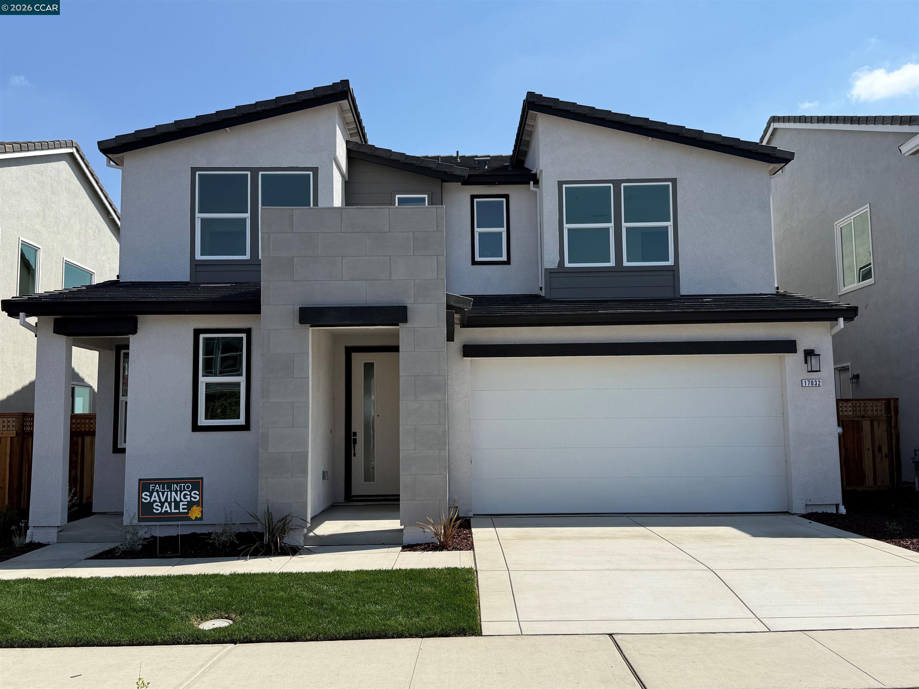 Brand new home with an In-Law Suite with kitchenette at Serena is move-in ready! Home has been highly upgraded and discounted. This incredible 5 bedroom home in 3240 SF offers a spacious yard (50 ft!), with outdoor CA Room- perfect for entertaining and offers a view deck from the Primary bedroom that allows for a quiet moment after a long day. The gourmet kitchen features a large center Island, plenty of cabinets, built-in stainless appliances and a back kitchen for added prep area for those that love to cook. The upper level offers spacious bedrooms, laundry, shared bath and private suite, loft and sumptuous Primary suite with oversized shower, freestanding soaking tub, and walk-in closet and private retreat and deck. SOLAR IS FREE - no monthly payments nor charge to the buyer. Don't delay! Note: Photos are of model home.  * NOTE: Some Photos shown are of model home of same plan.