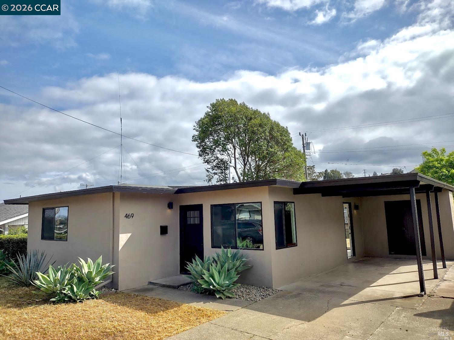 SHORT SALE   Beautiful 3 bedroom and 1 bathroom home full of character and charm ready to move in.  This home sits in the hills with great views of Vallejo hills.  This home sits on a large lot with a spacious backyard.  It features wood beam ceilings, bright remodeled kitchen that leads to the backyard, spacious remodeled bathroom, dual pane windows, newer floors.  It is also close to the freeways and the Vallejo Ferry Terminals.  This is a perfect starter home.