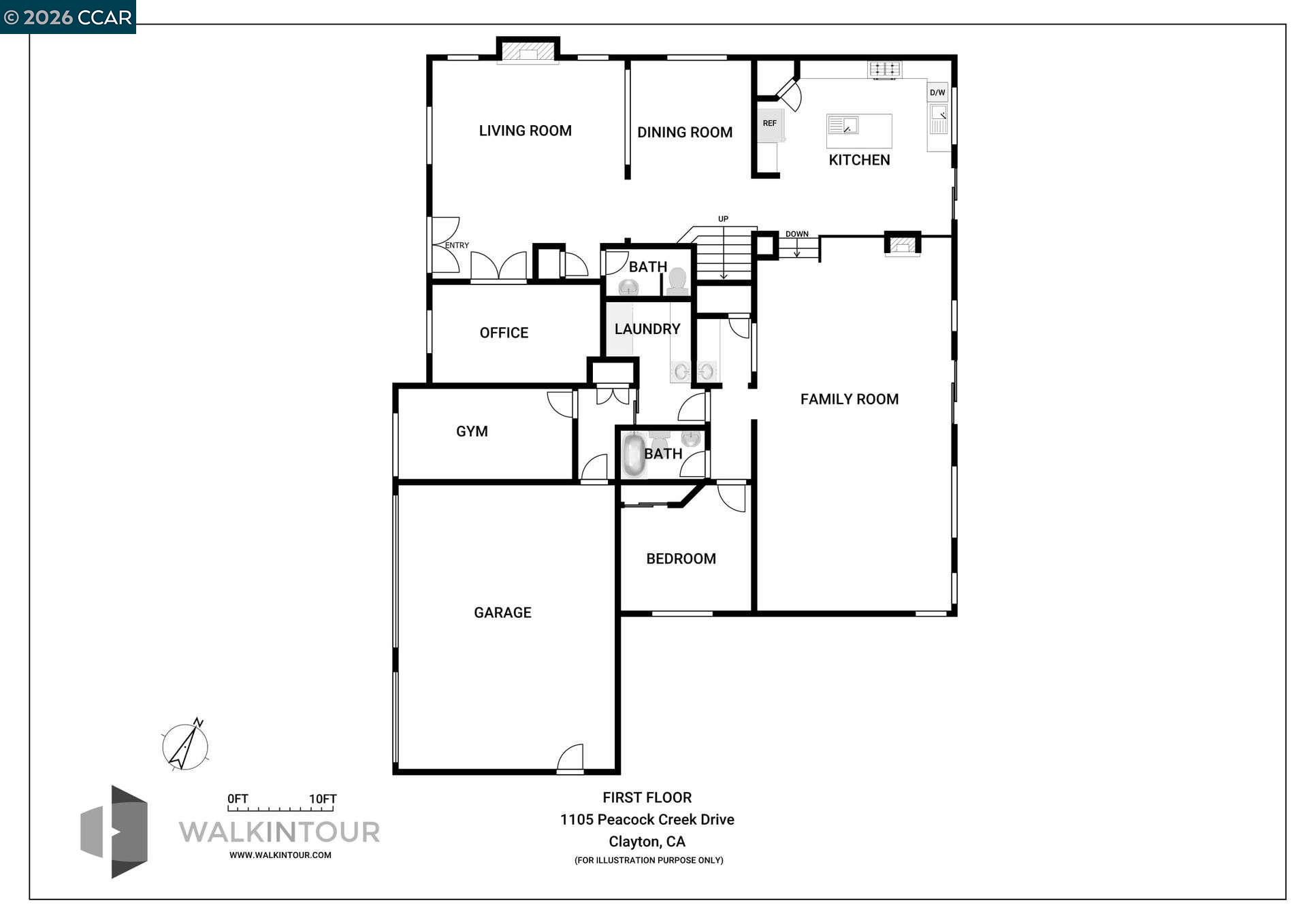 1105 Peacock Creek Drive, Clayton, CA, 94517