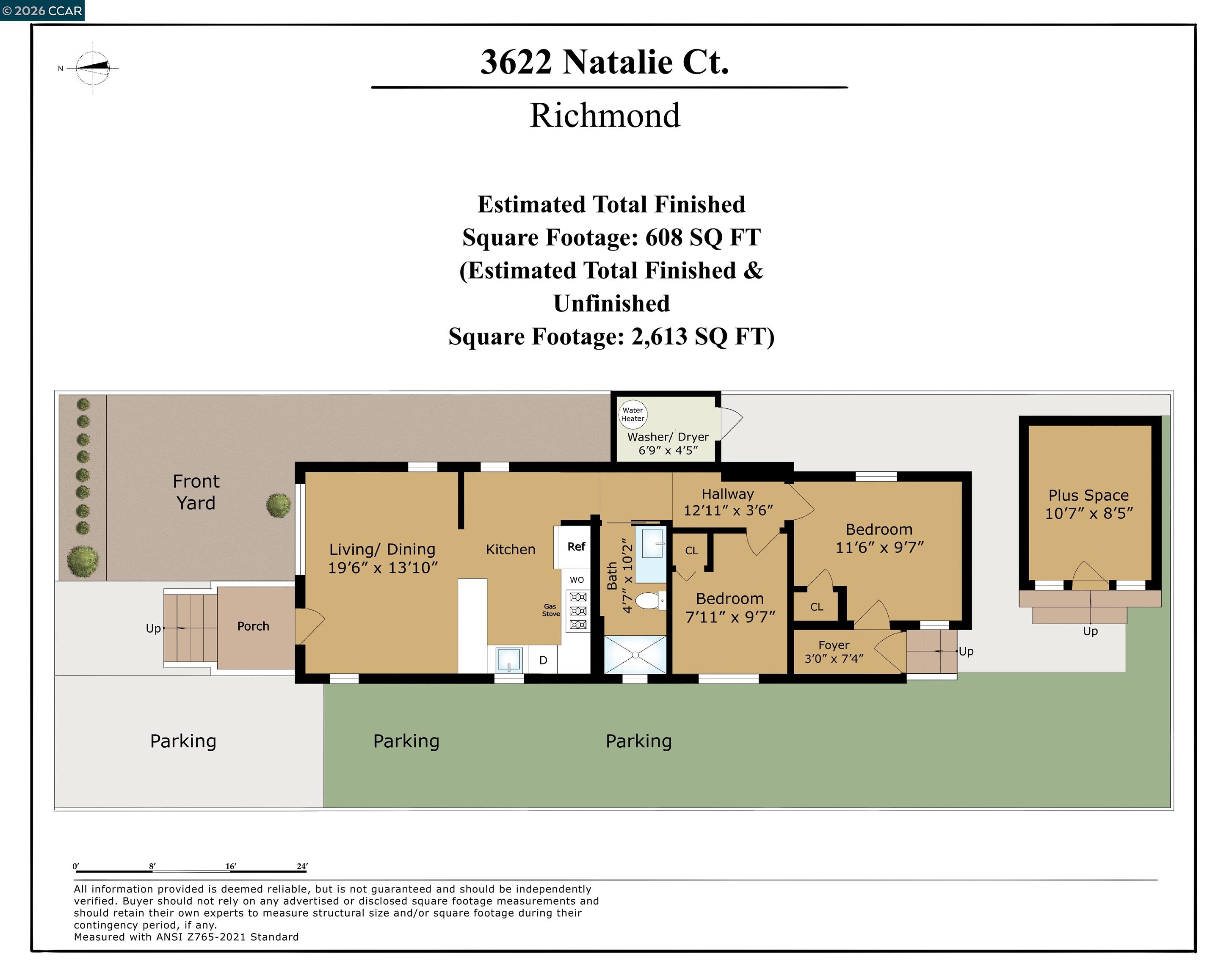 Detail Gallery Image 26 of 26 For 3622 Natalie, Richmond,  CA 94805 - 2 Beds | 1 Baths