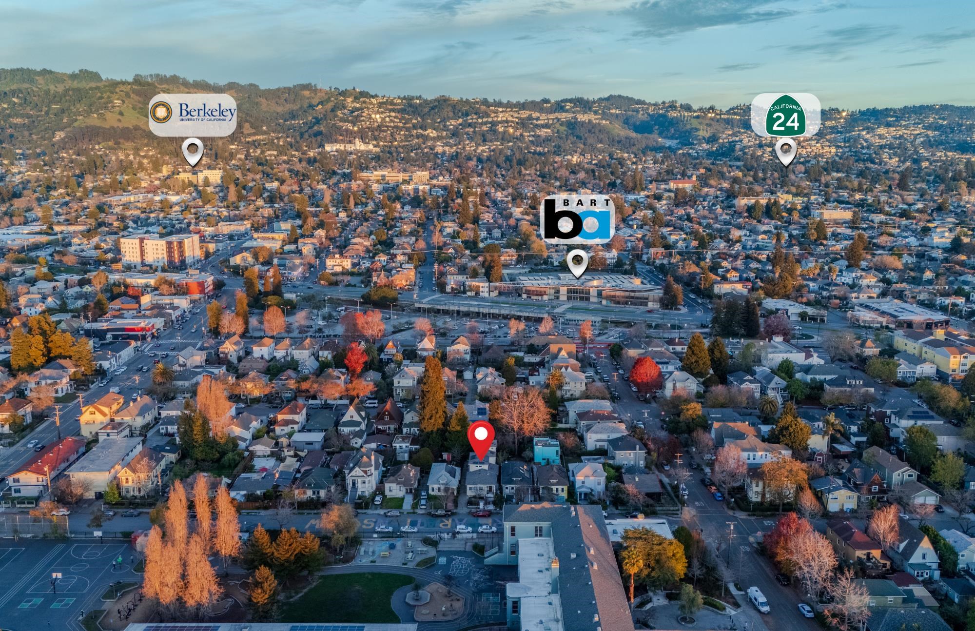 Detail Gallery Image 48 of 58 For 3033 Ellis St #B,  Berkeley,  CA 94703 - 3 Beds | 2/1 Baths