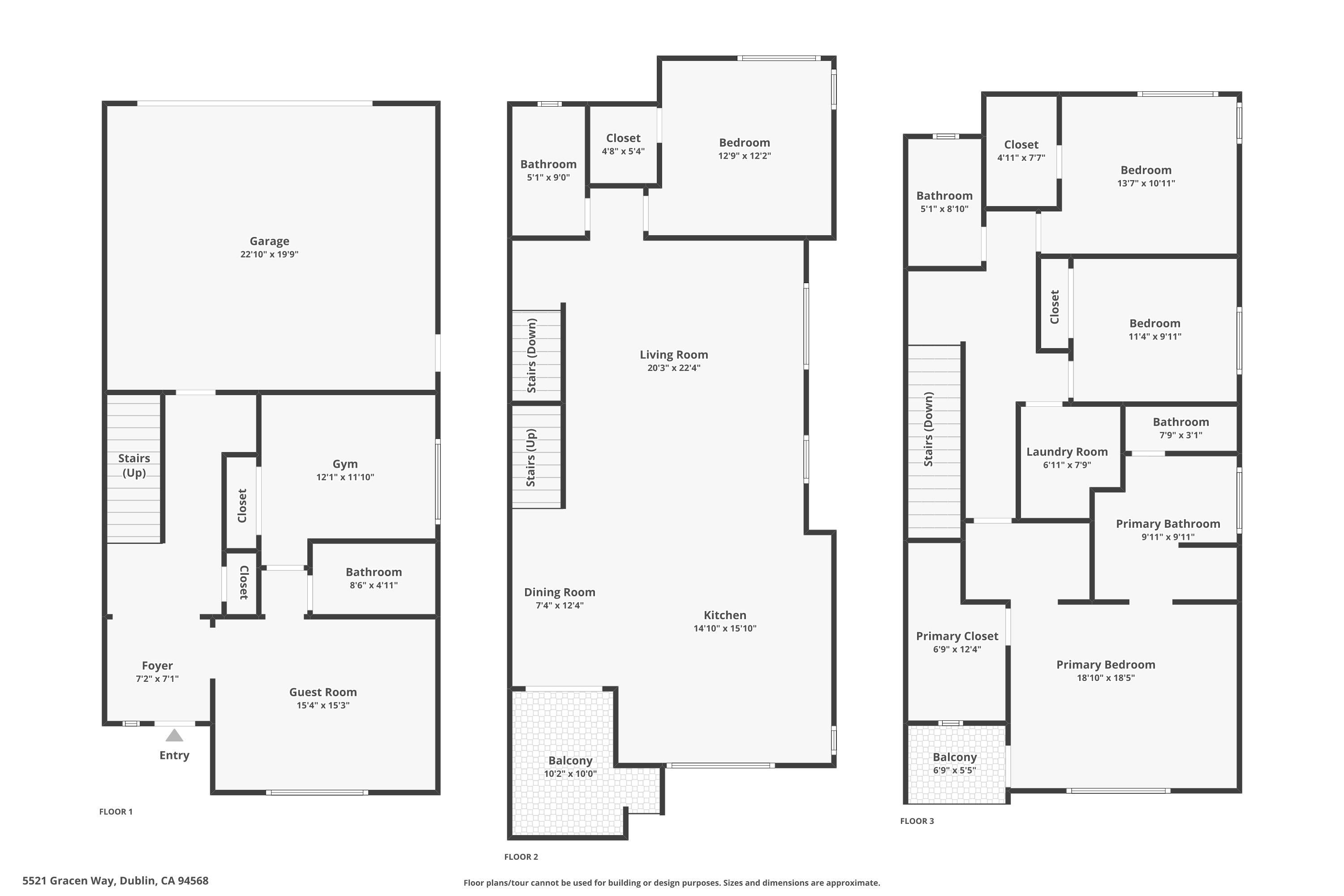 Detail Gallery Image 45 of 60 For 5521 Gracen Way, Dublin,  CA 94568 - 5 Beds | 4 Baths