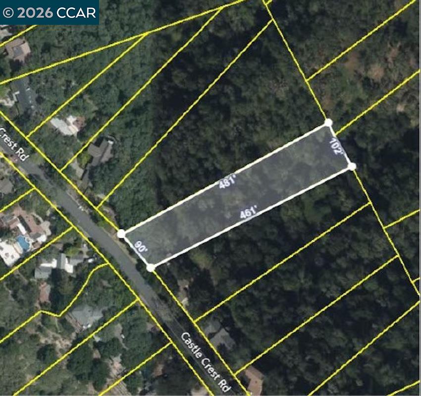 Detail Gallery Image 17 of 17 For 0 Castle Crest Rd, Alamo,  CA 94507 - – Beds | – Baths