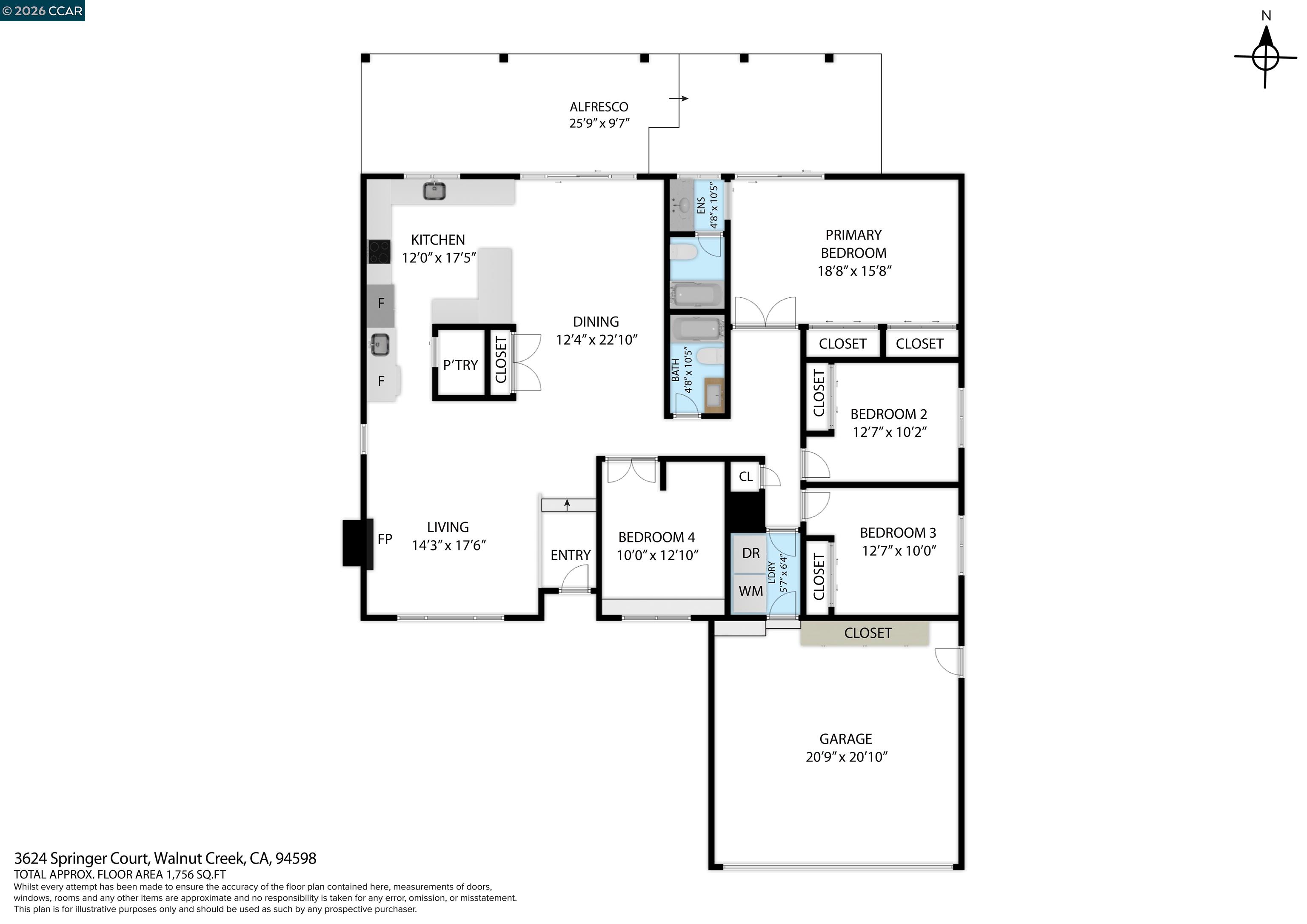 Detail Gallery Image 49 of 51 For 3624 Springer Ct, Walnut Creek,  CA 94598 - 4 Beds | 2 Baths