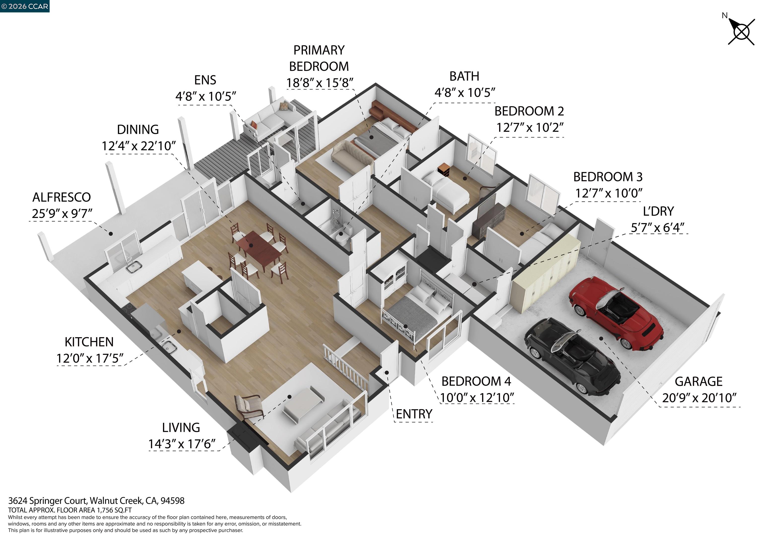 Detail Gallery Image 50 of 51 For 3624 Springer Ct, Walnut Creek,  CA 94598 - 4 Beds | 2 Baths