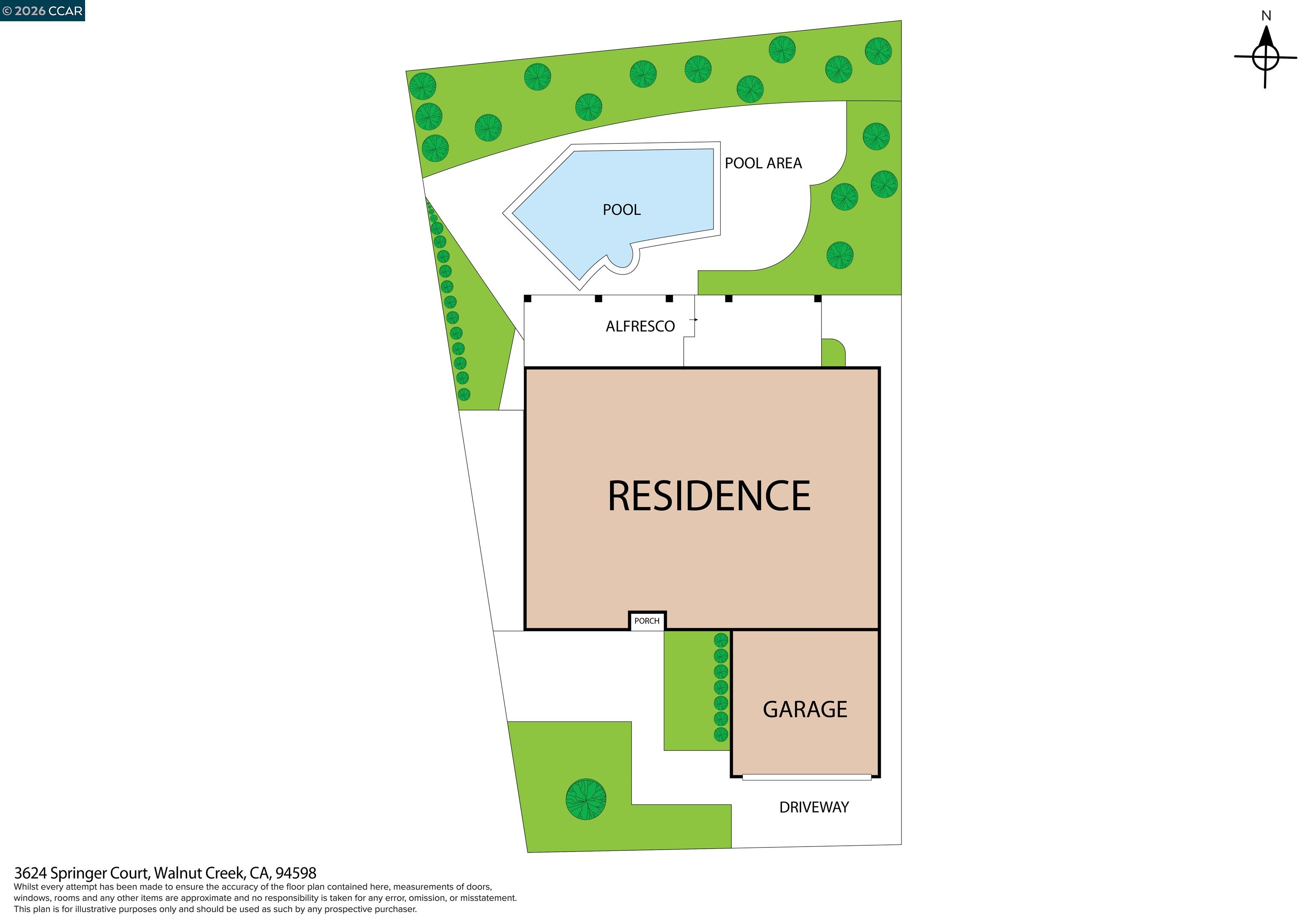 Detail Gallery Image 51 of 51 For 3624 Springer Ct, Walnut Creek,  CA 94598 - 4 Beds | 2 Baths