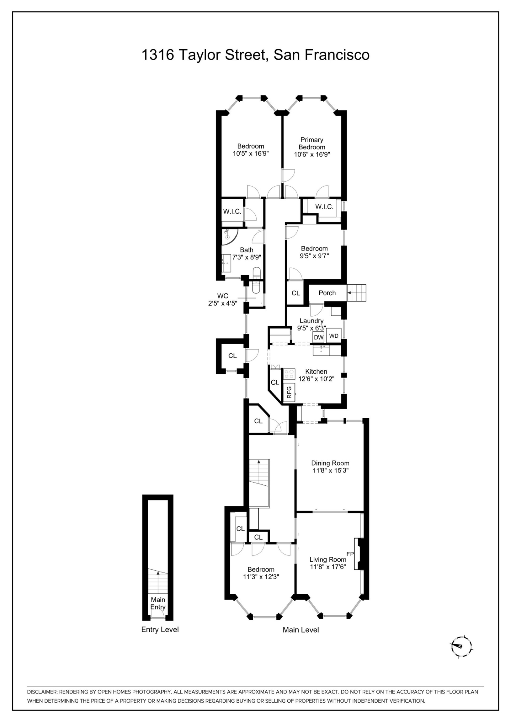 Detail Gallery Image 52 of 52 For 1316 Taylor Street, San Francisco,  CA 94108 - 4 Beds | 1/1 Baths