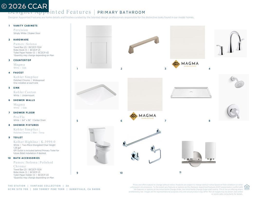 Detail Gallery Image 11 of 20 For 308 Torrey Pine Terrace #709,  Sunnyvale,  CA 94086 - 2 Beds | 2 Baths