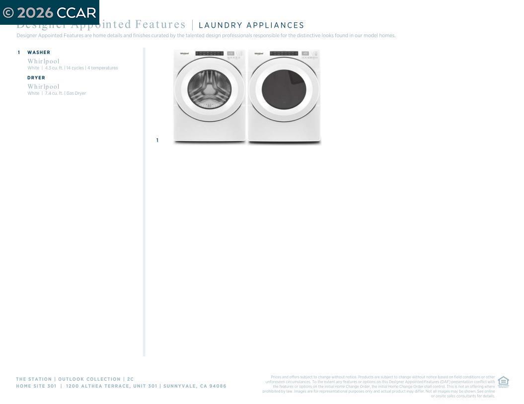 Detail Gallery Image 10 of 26 For 1200 Althea Terrace #301,  Sunnyvale,  CA 94086 - 2 Beds | 2 Baths