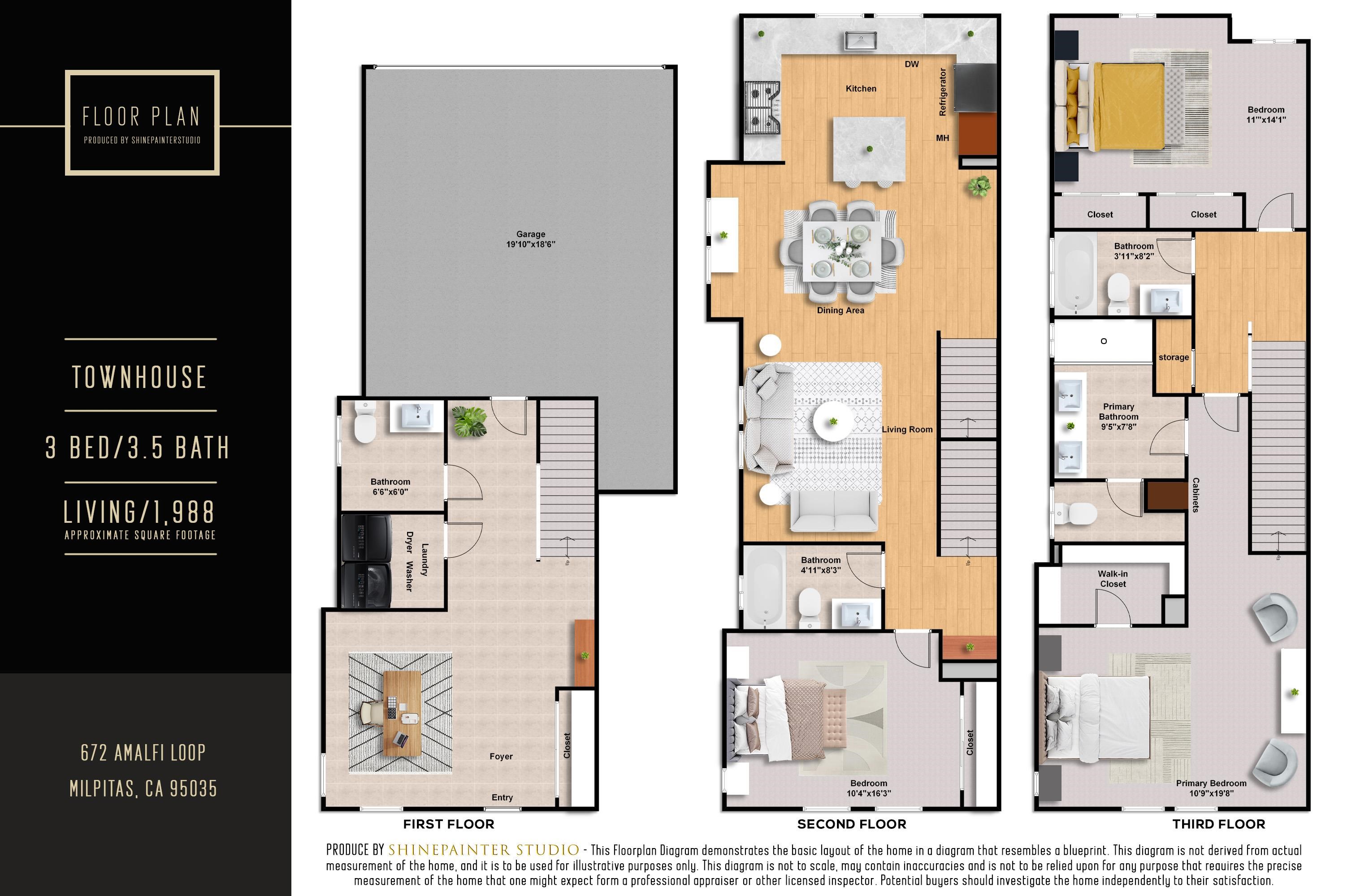 Detail Gallery Image 53 of 53 For 672 Amalfi Loop, Milpitas,  CA 95035 - 3 Beds | 3/1 Baths
