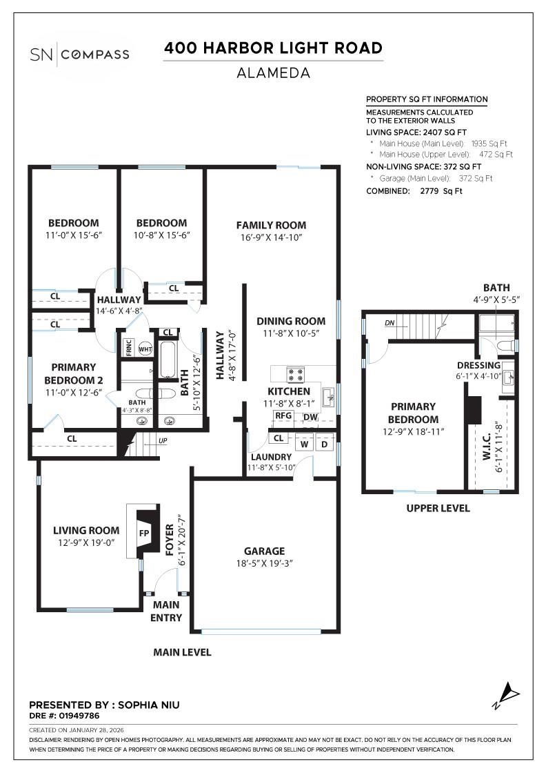Detail Gallery Image 58 of 58 For 400 Harbor Light Rd, Alameda,  CA 94501 - 4 Beds | 3 Baths